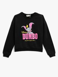 Dumbo Baskılı Lisanslı Sweatshirt Pamuklu