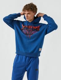 Örümcek Adam Kapüşonlu Sweatshirt Lisanslı Baskılı