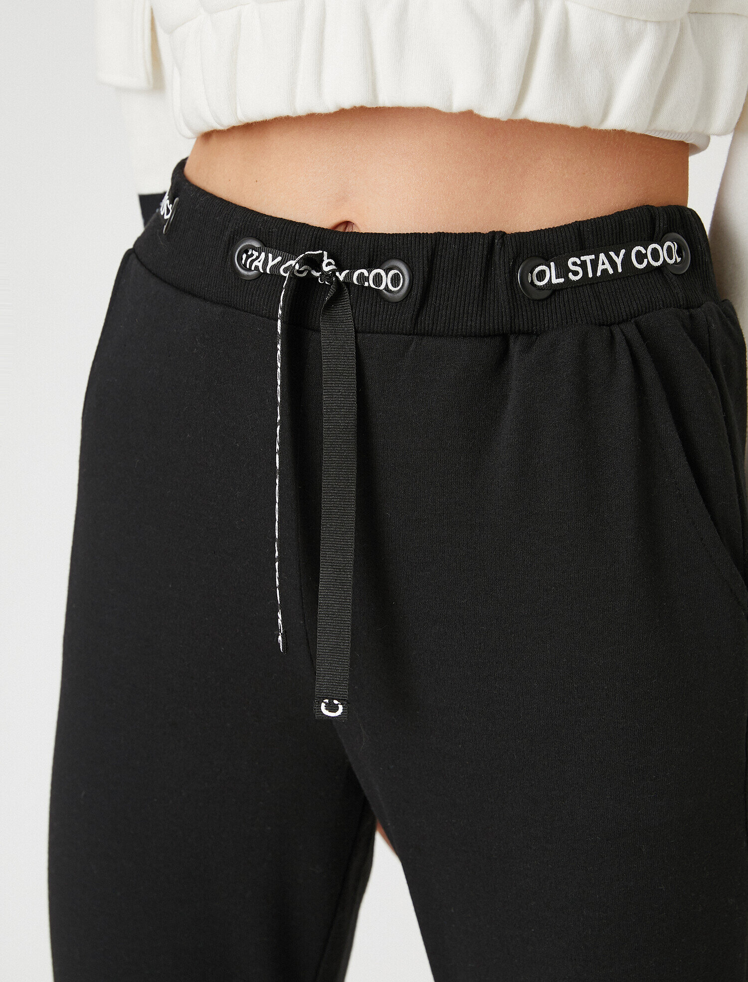   Jogger Eşofman Altı Beli Bağlamalı