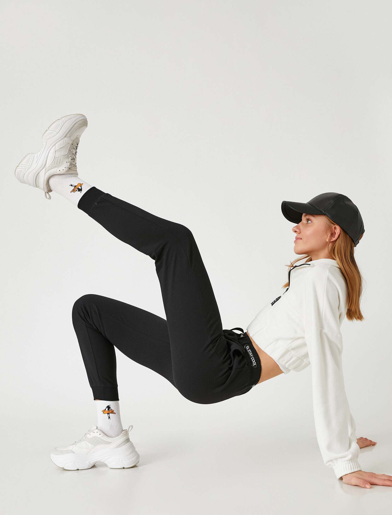   Jogger Eşofman Altı Beli Bağlamalı