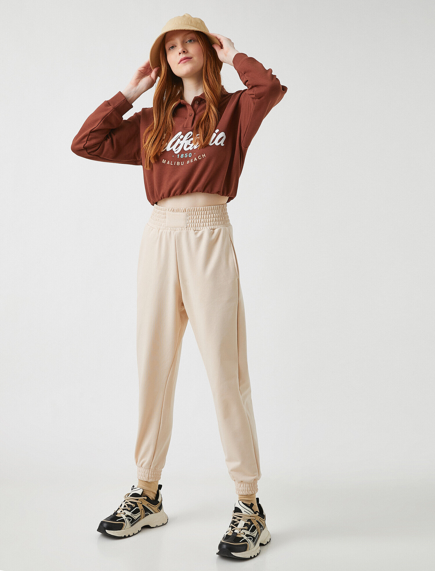   Jogger Eşofman Altı Beli Lastikli