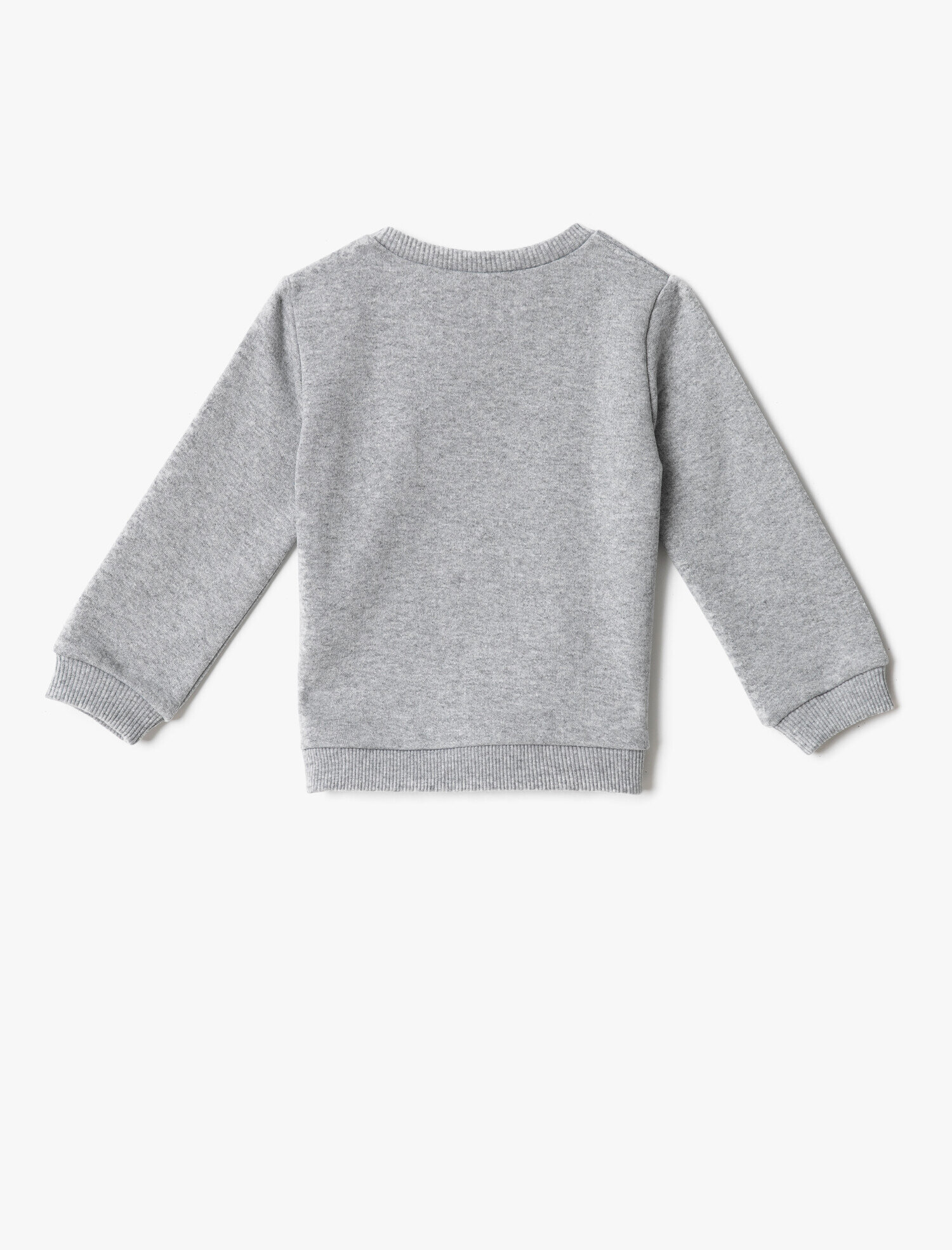  Erkek Bebek Baskılı Sweatshirt Bisiklet Yaka