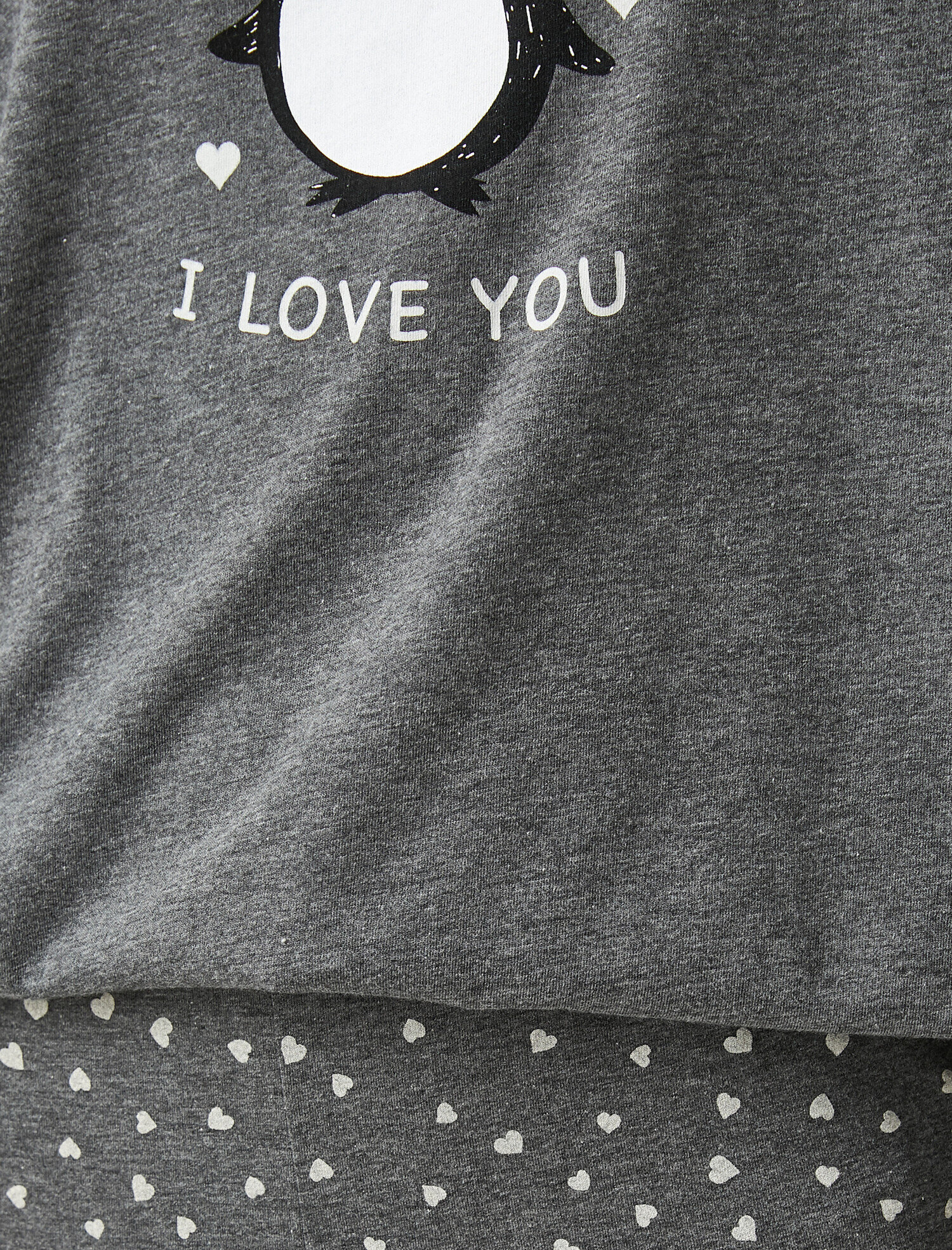   Baskılı Uzun Kollu Pijama Takımı