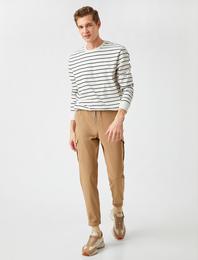 Tapered Fit Jogger Kargo Pantolon