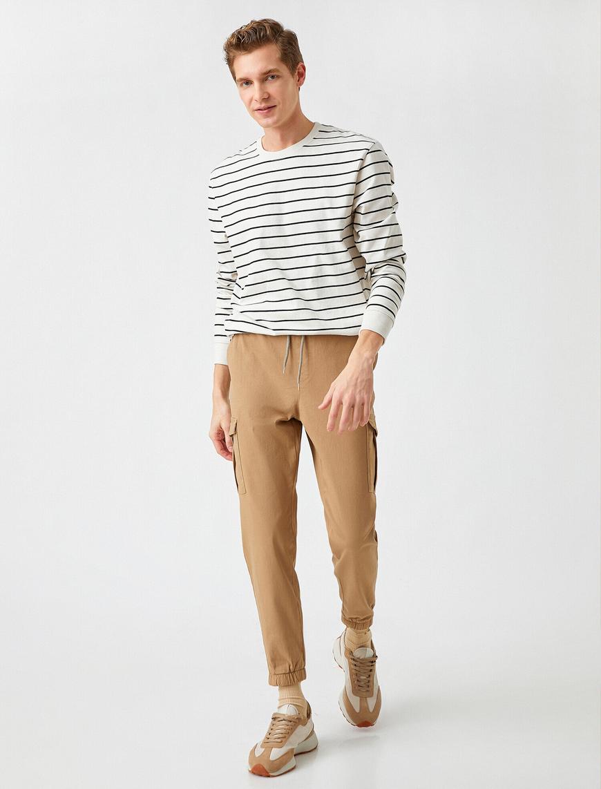   Tapered Fit Jogger Kargo Pantolon
