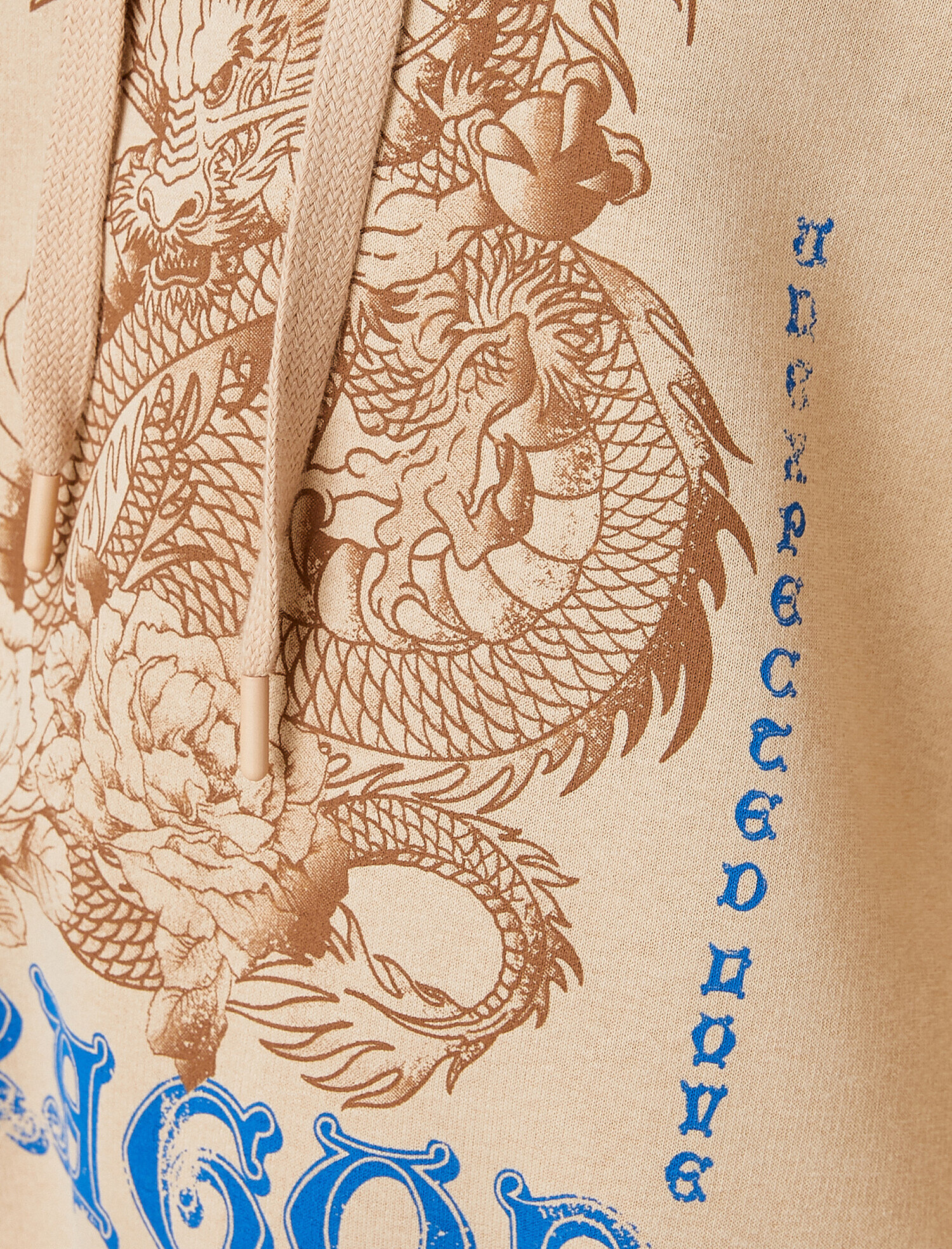   Kapüşonlu Baskılı Sweatshirt