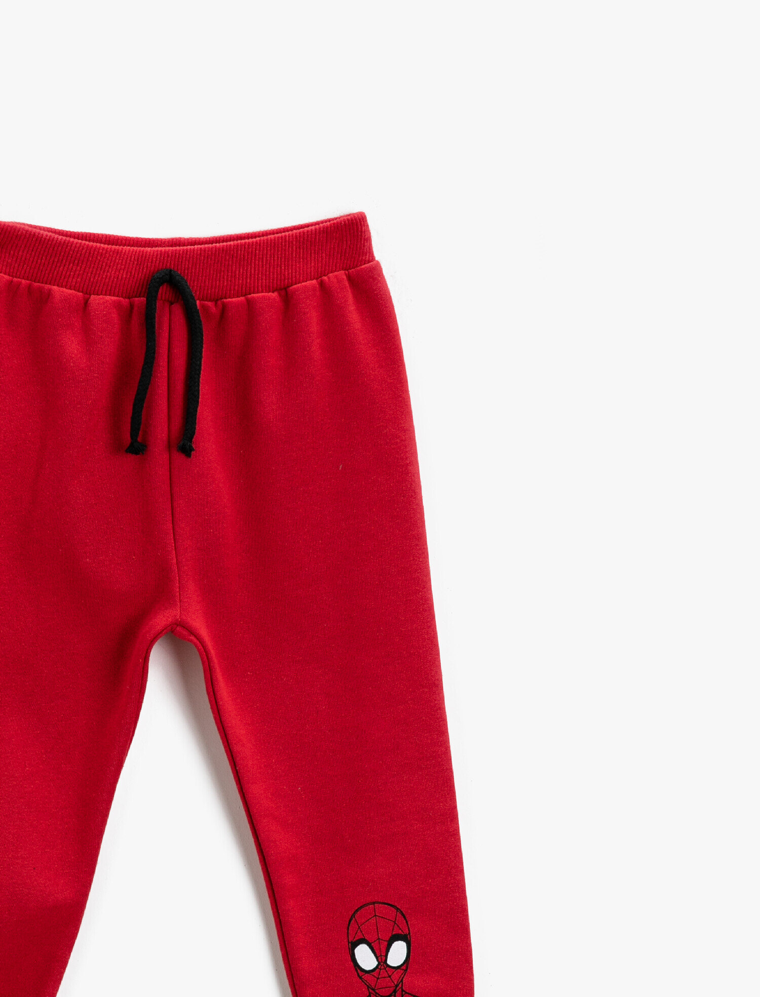 Erkek Bebek Spider Man Baskılı Belden Bağlamalı Jogger Eşofman Altı Lisanslı