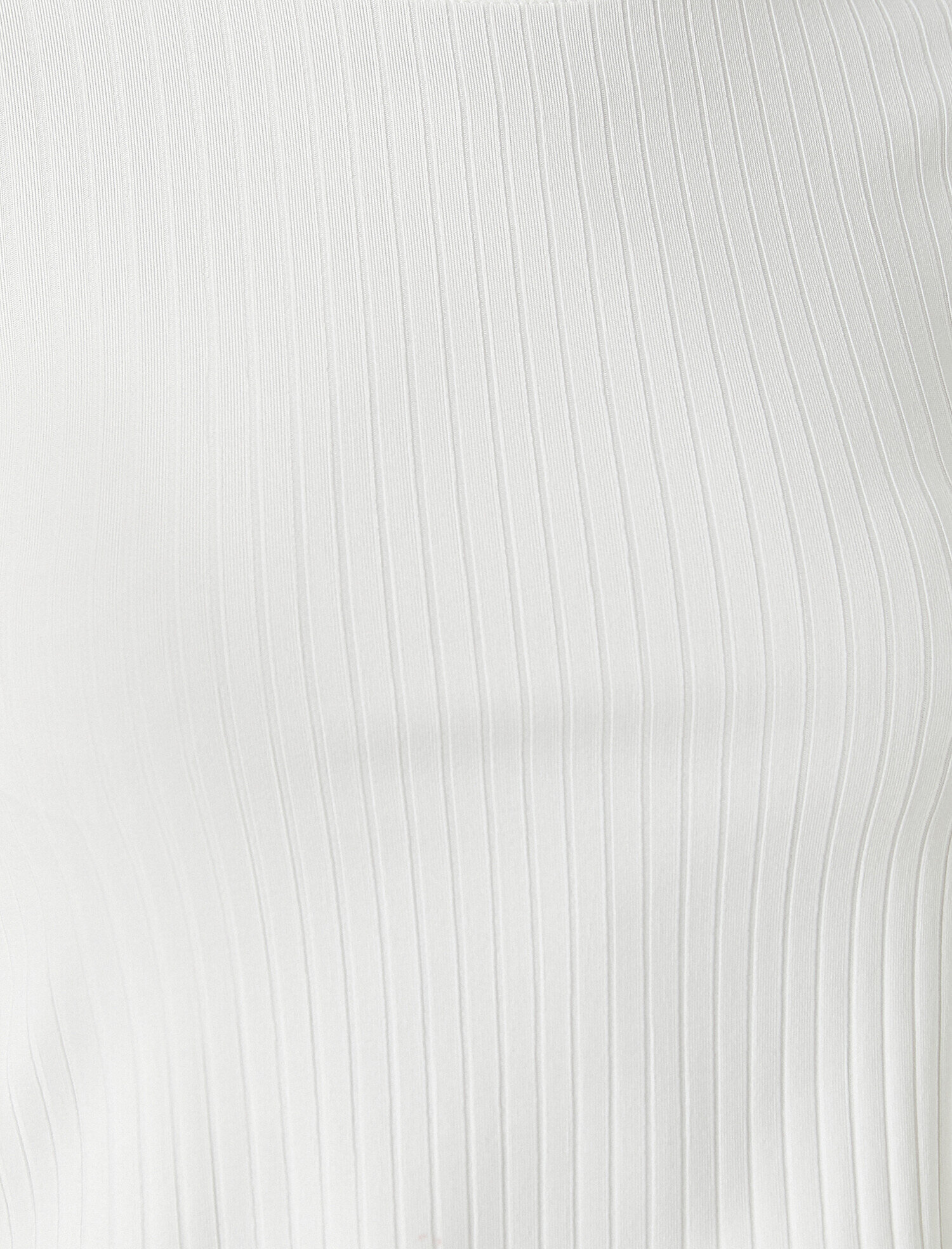   Crop Tişört Bisiklet Yaka Kısa Kollu Ribana