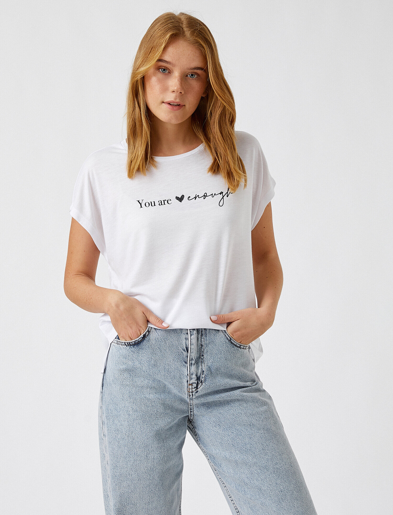   Baskılı Kısa Kollu Tişört