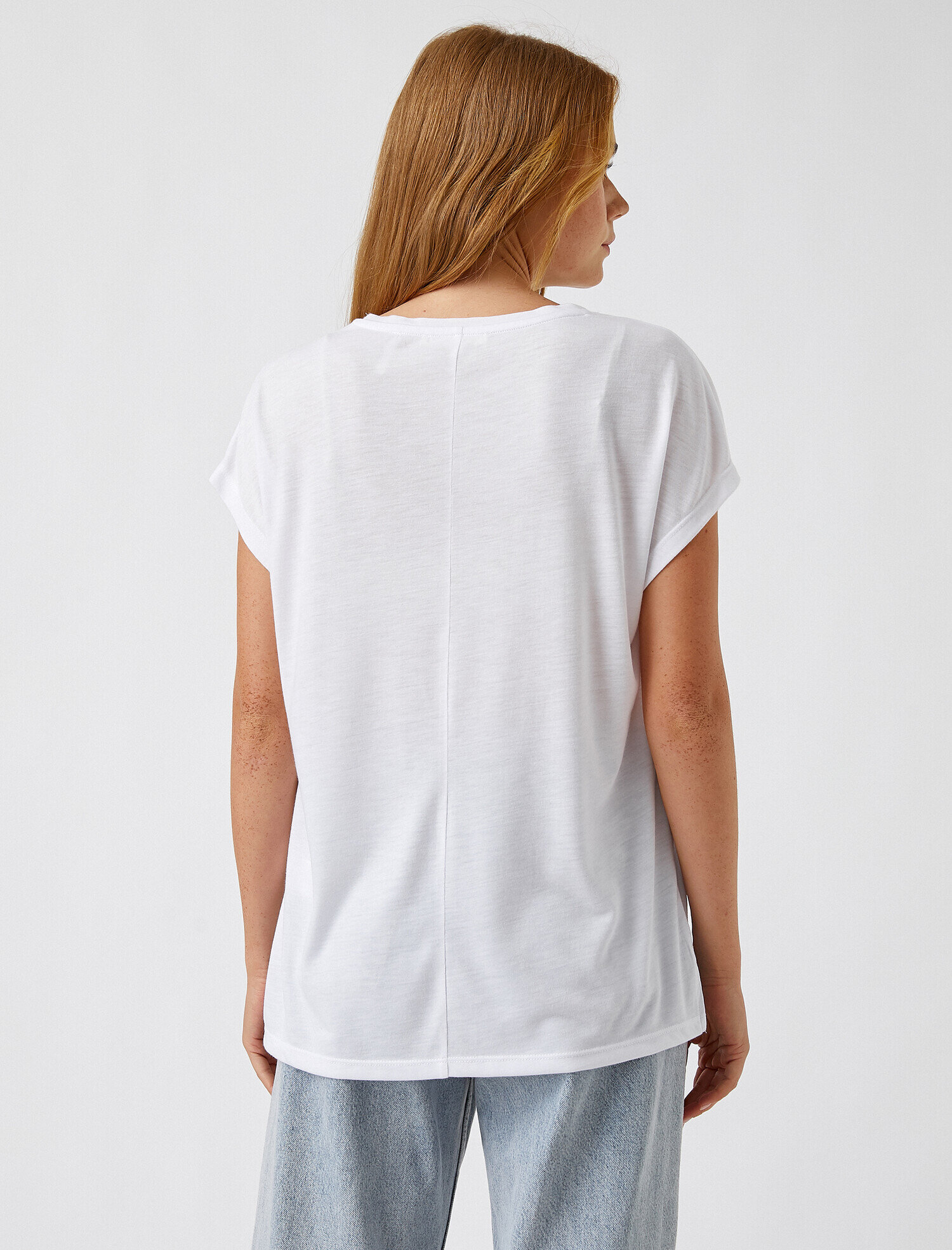   Baskılı Kısa Kollu Tişört