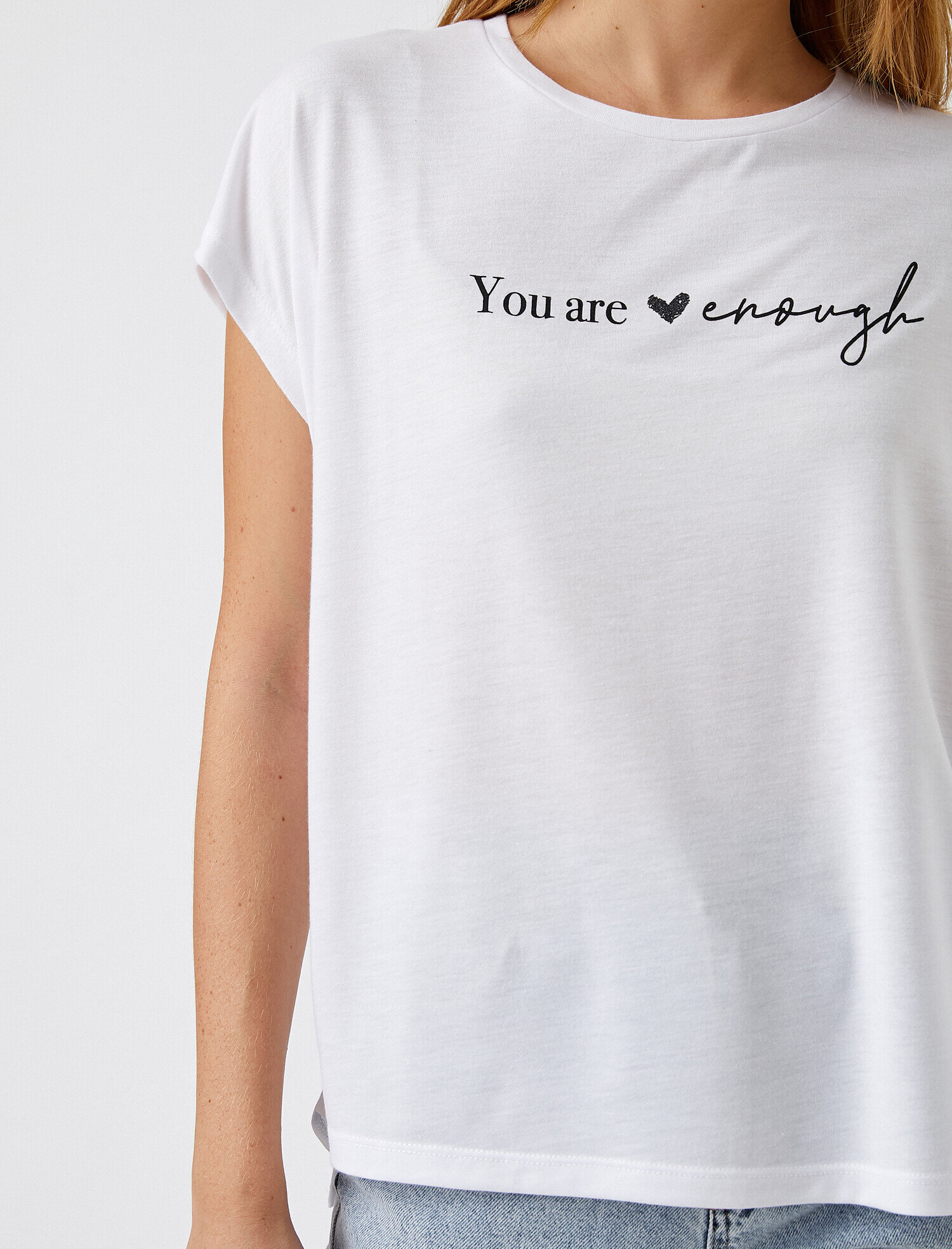   Baskılı Kısa Kollu Tişört