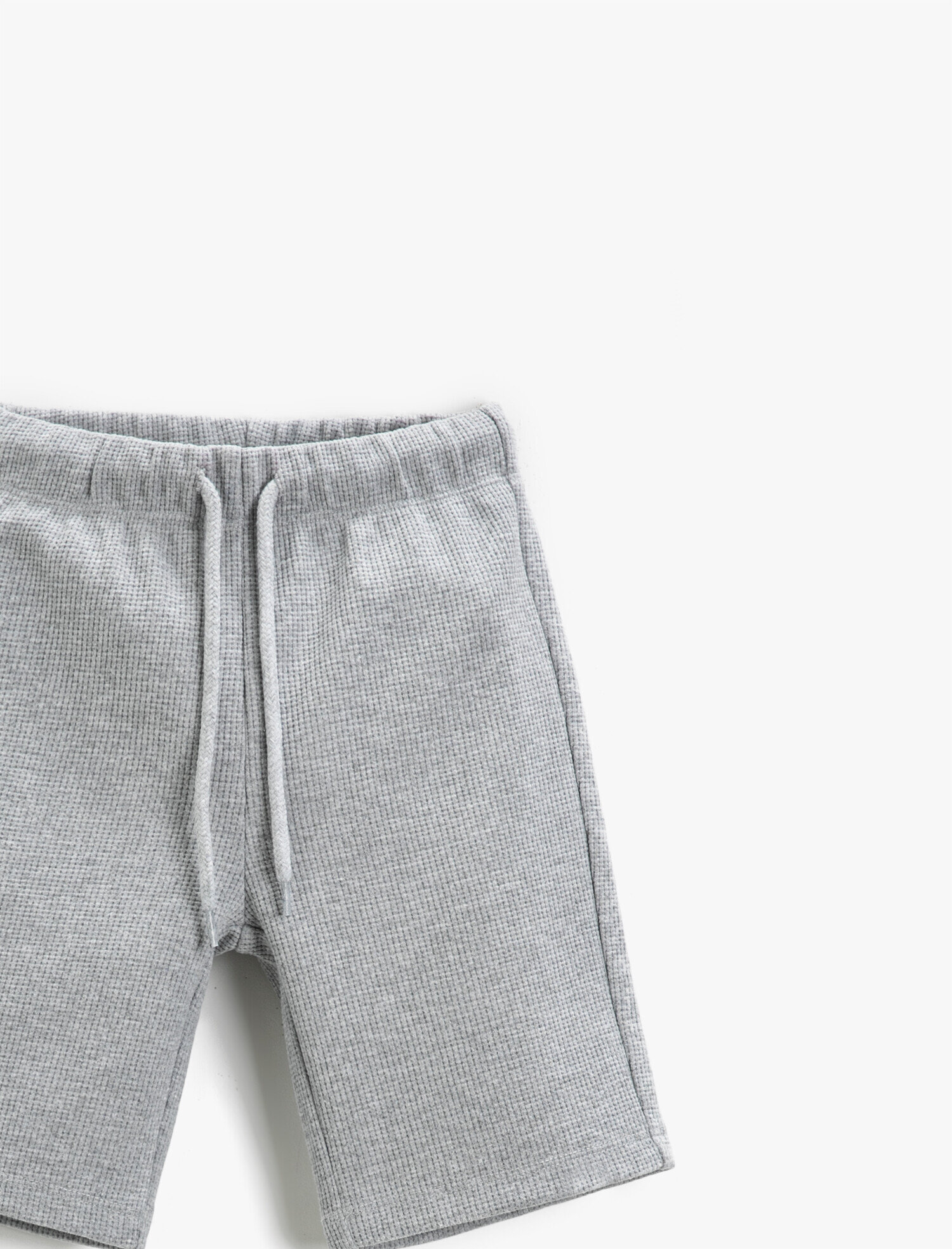  Erkek Çocuk Basic Şort Beli Bağcıklı