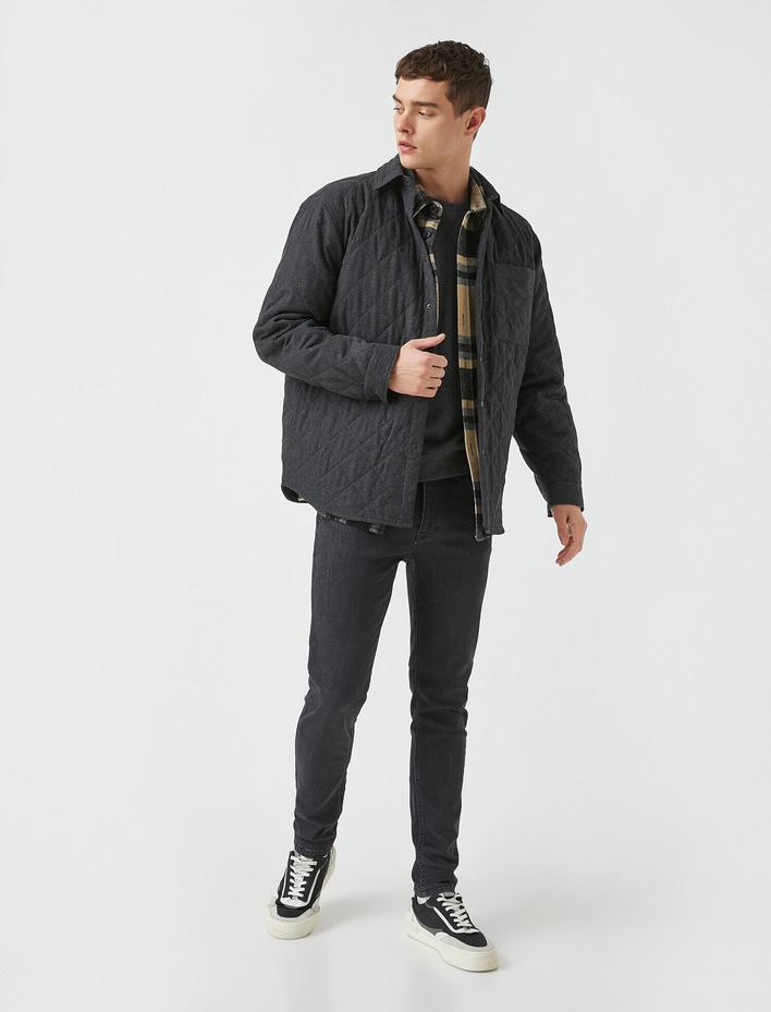  Super Skinny Fit Kot Pantolon - Justin Jean