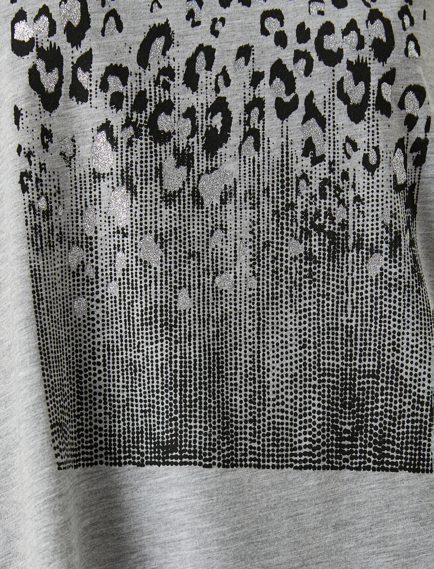   Bisiklet Yaka Kısa Kollu Baskılı Tişört