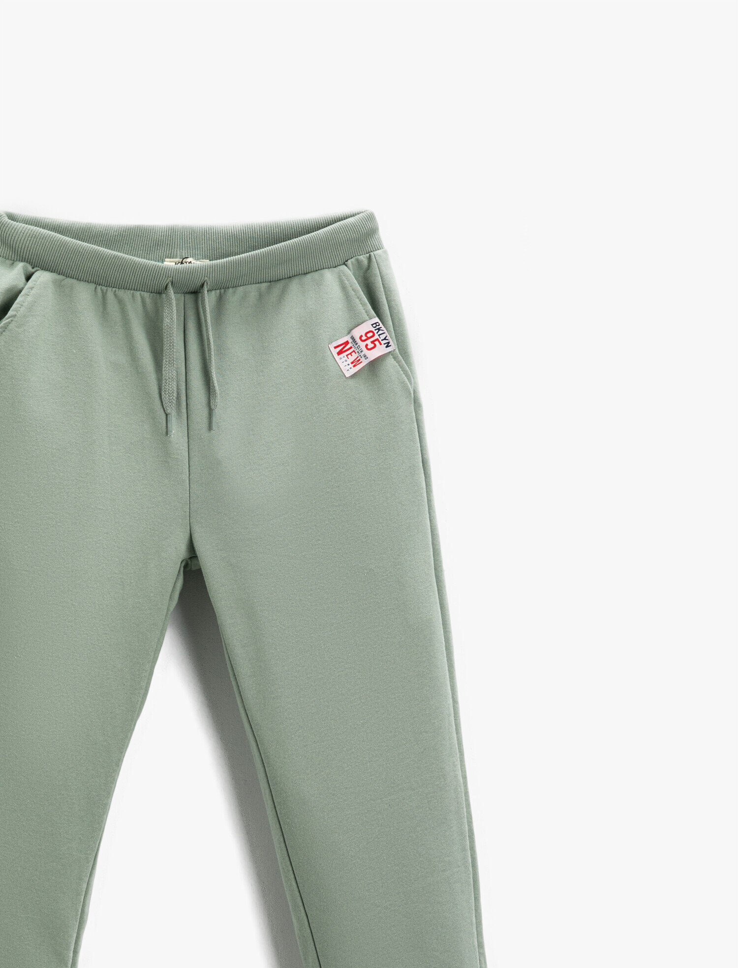  Erkek Çocuk Basic Jogger Eşofman Altı Beli Bağcıklı