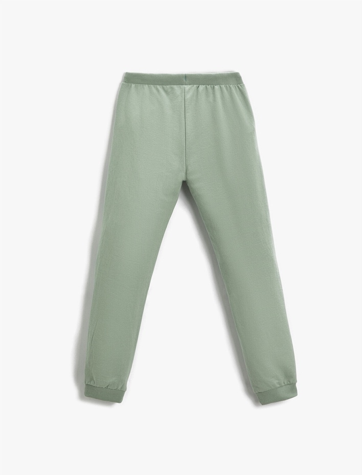 Erkek Çocuk Basic Jogger Eşofman Altı Beli Bağcıklı