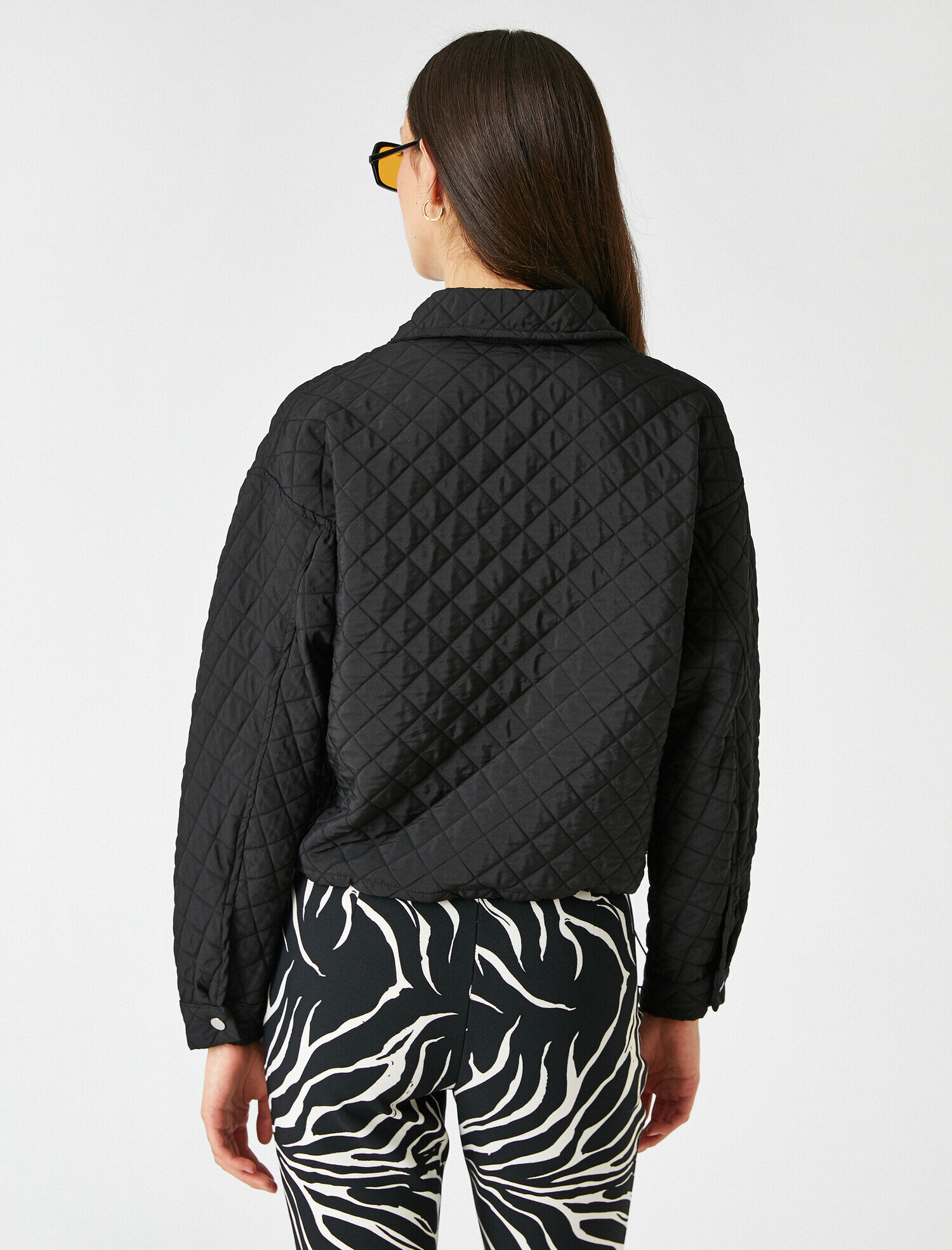   Kapitone Cepli Ceket