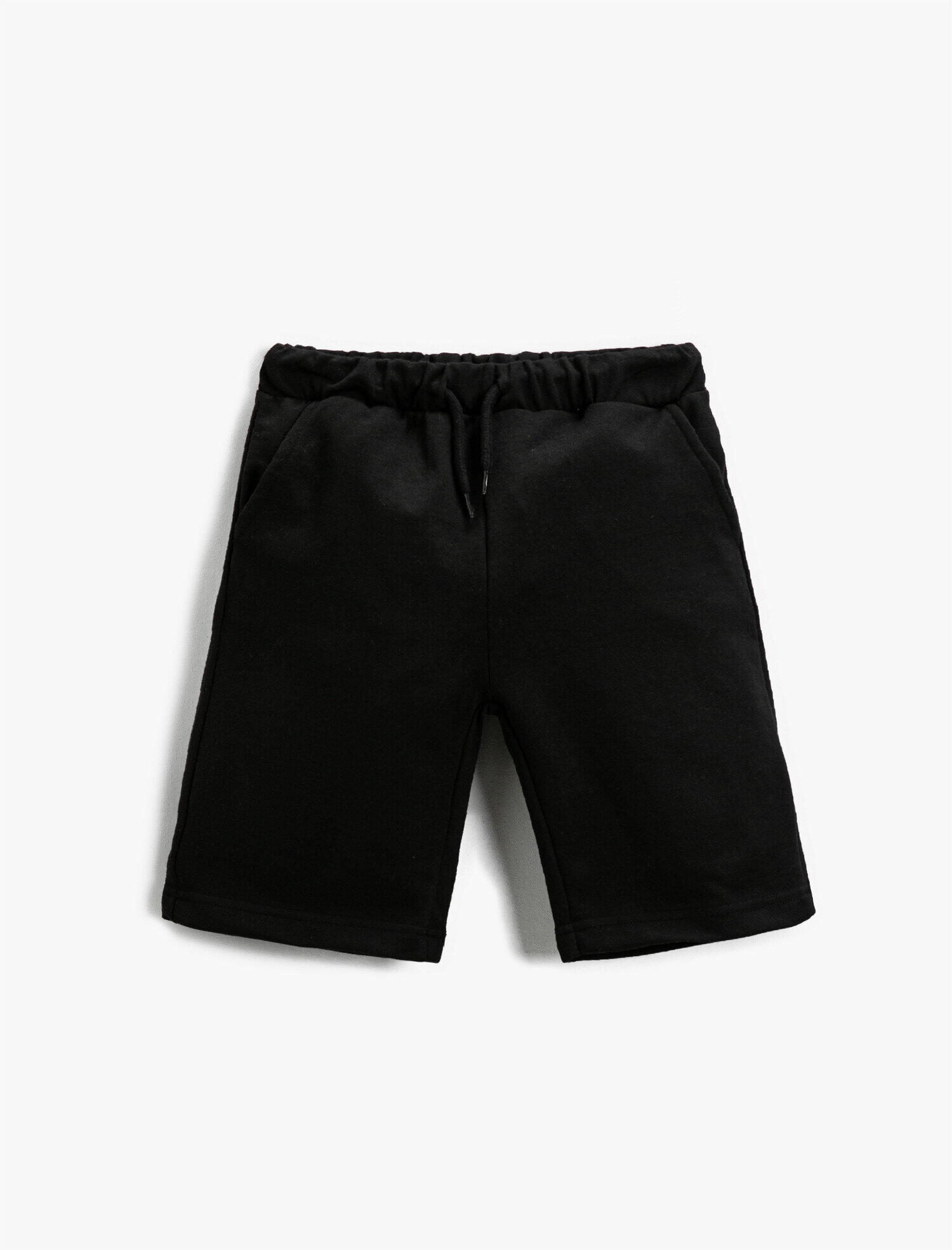  Erkek Çocuk Basic Şort Beli Bağcıklı Cepli