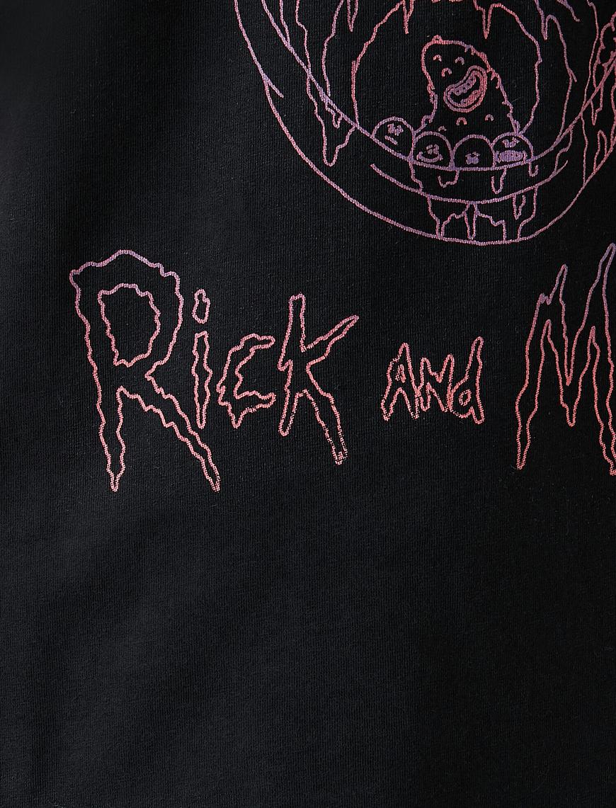   Rick and Morty Tişört Lisanslı Baskılı