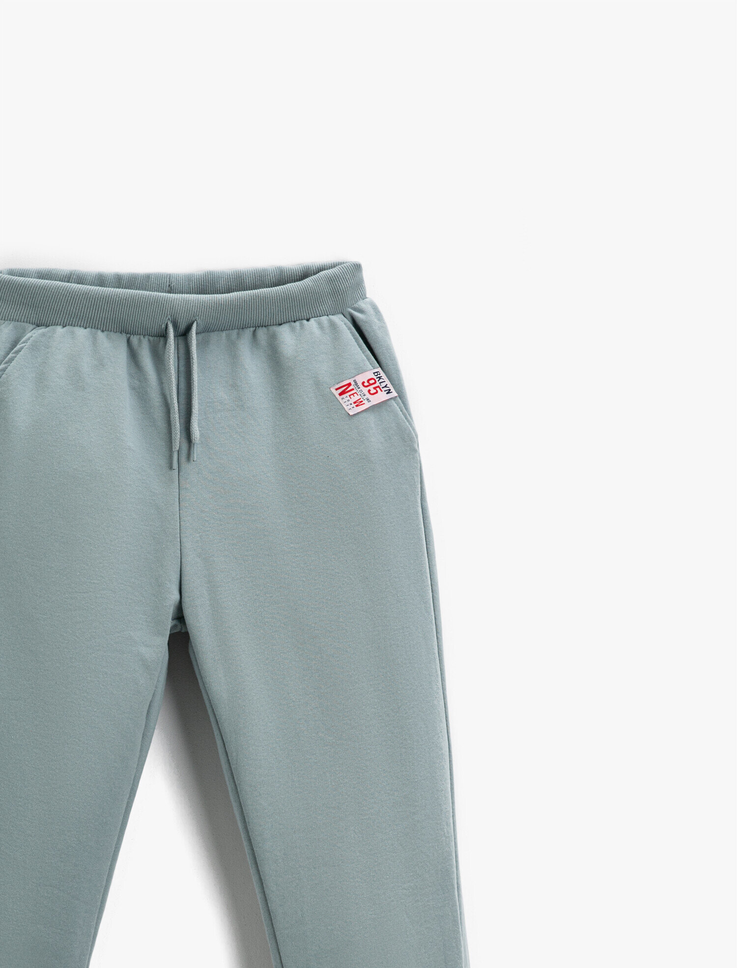  Erkek Çocuk Basic Jogger Eşofman Altı Beli Bağcıklı