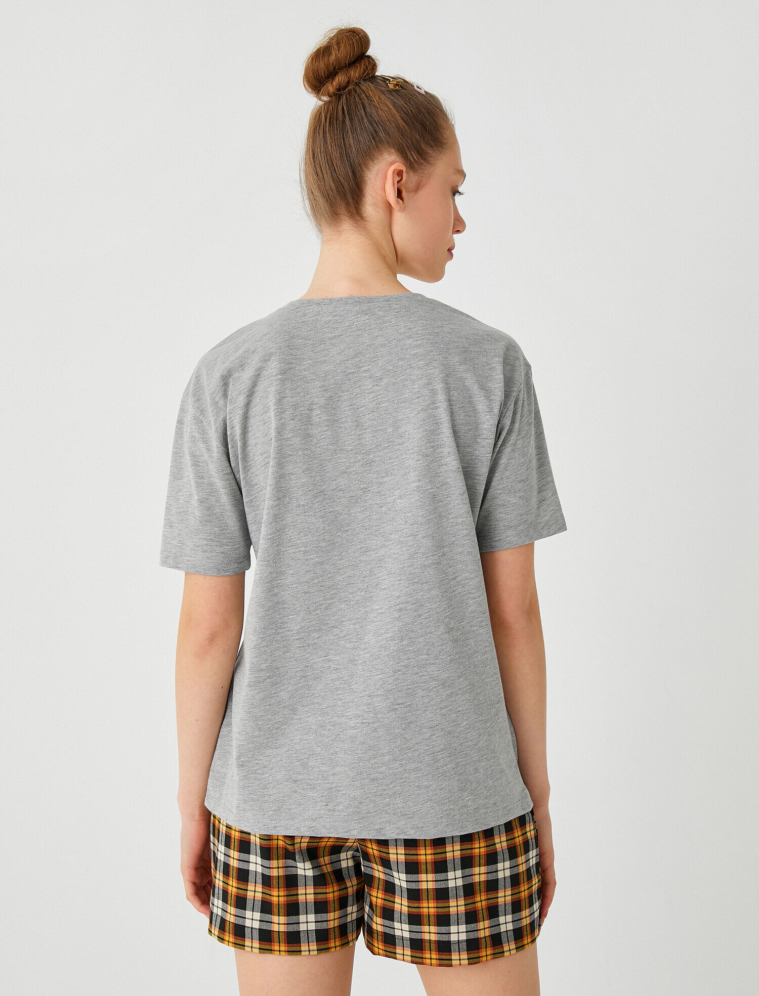   Baskılı Kısa Kollu Tişört