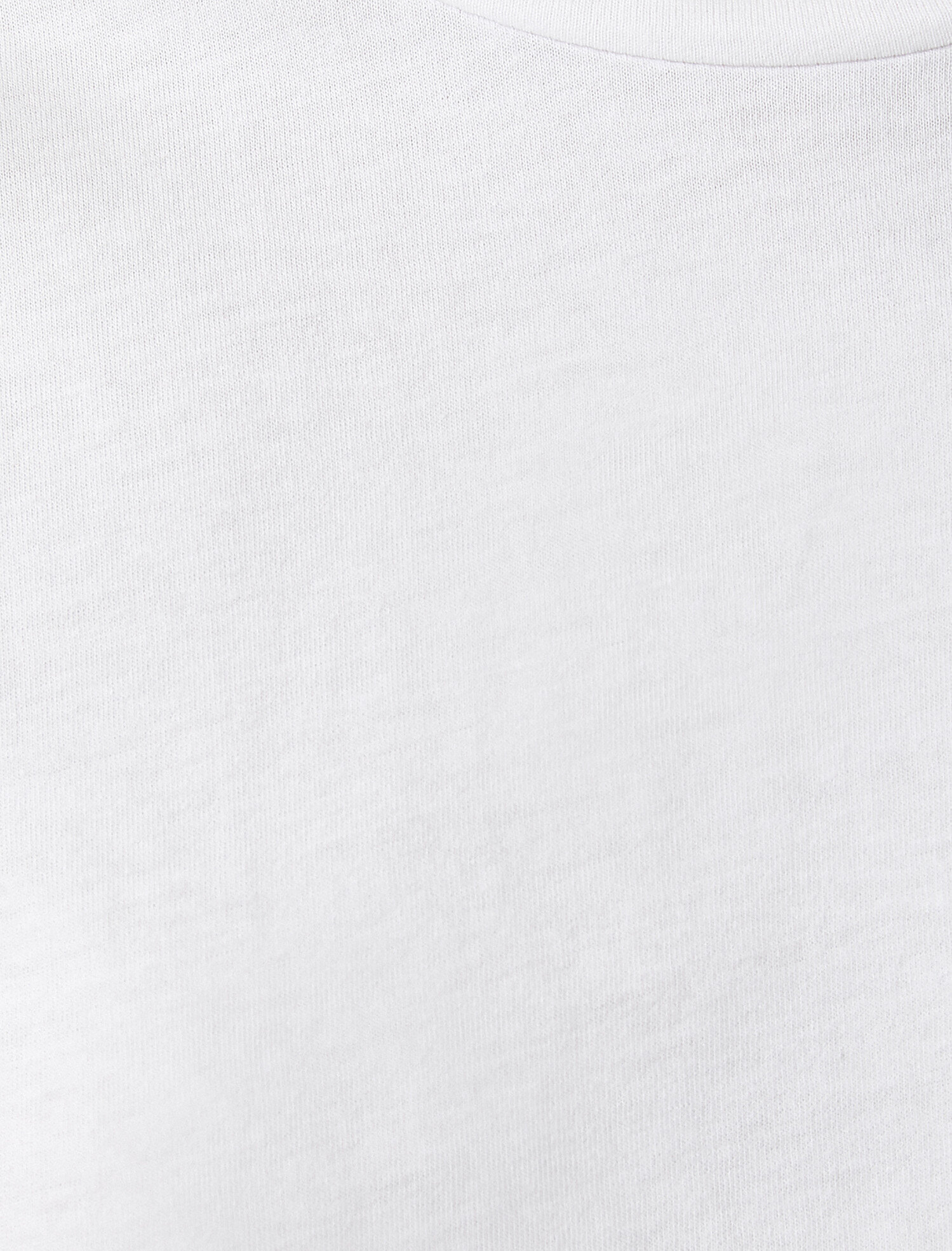   Bisiklet Yaka Kısa Kollu Pamuklu Basic Tişört