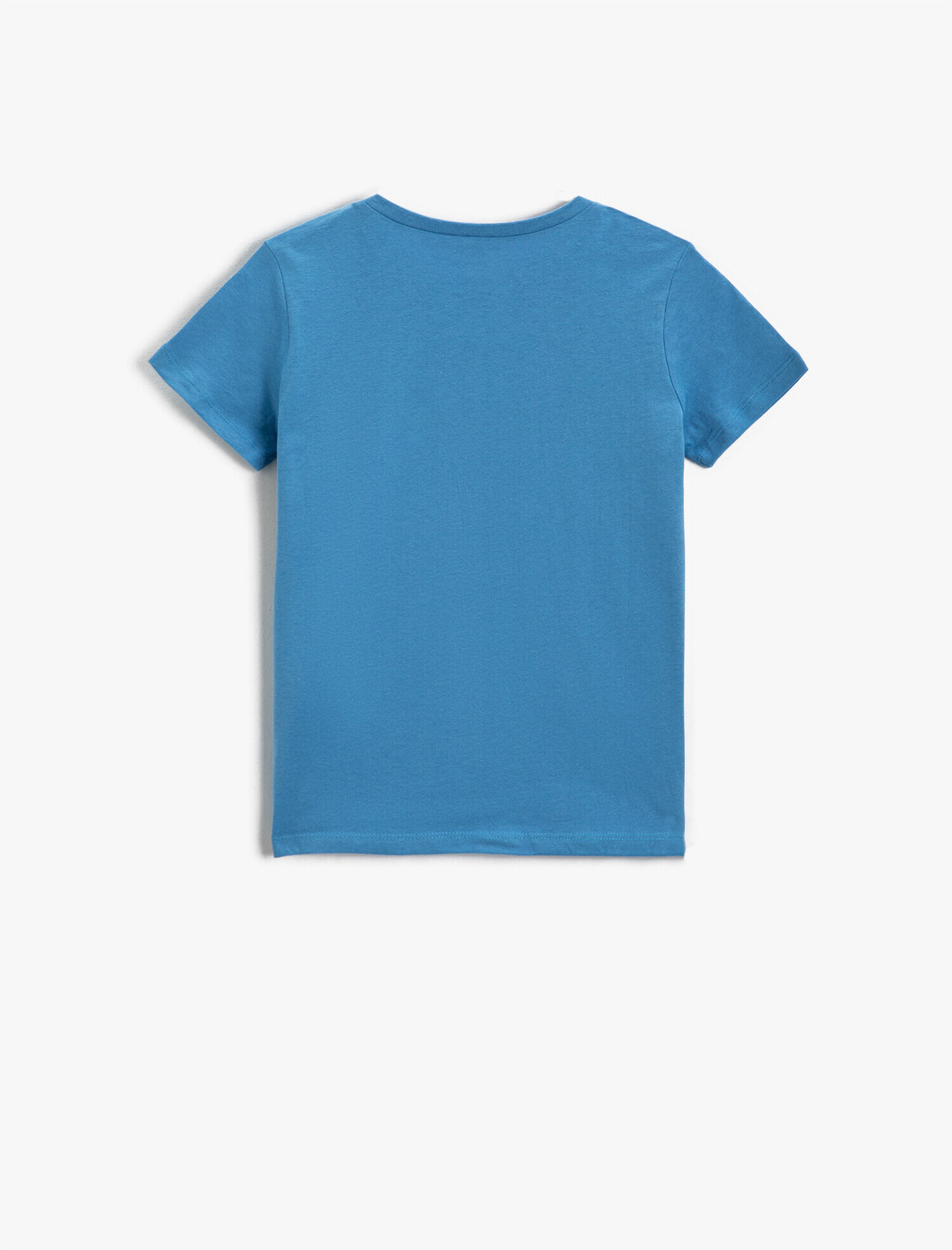  Erkek Çocuk Astronot Baskılı Kısa Kollu Tişört Pamuklu