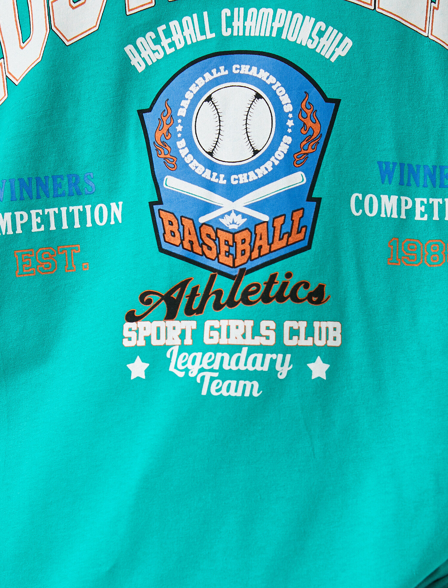   Kısa Kollu Baskılı Tişört