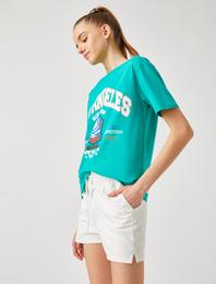 Kısa Kollu Baskılı Tişört