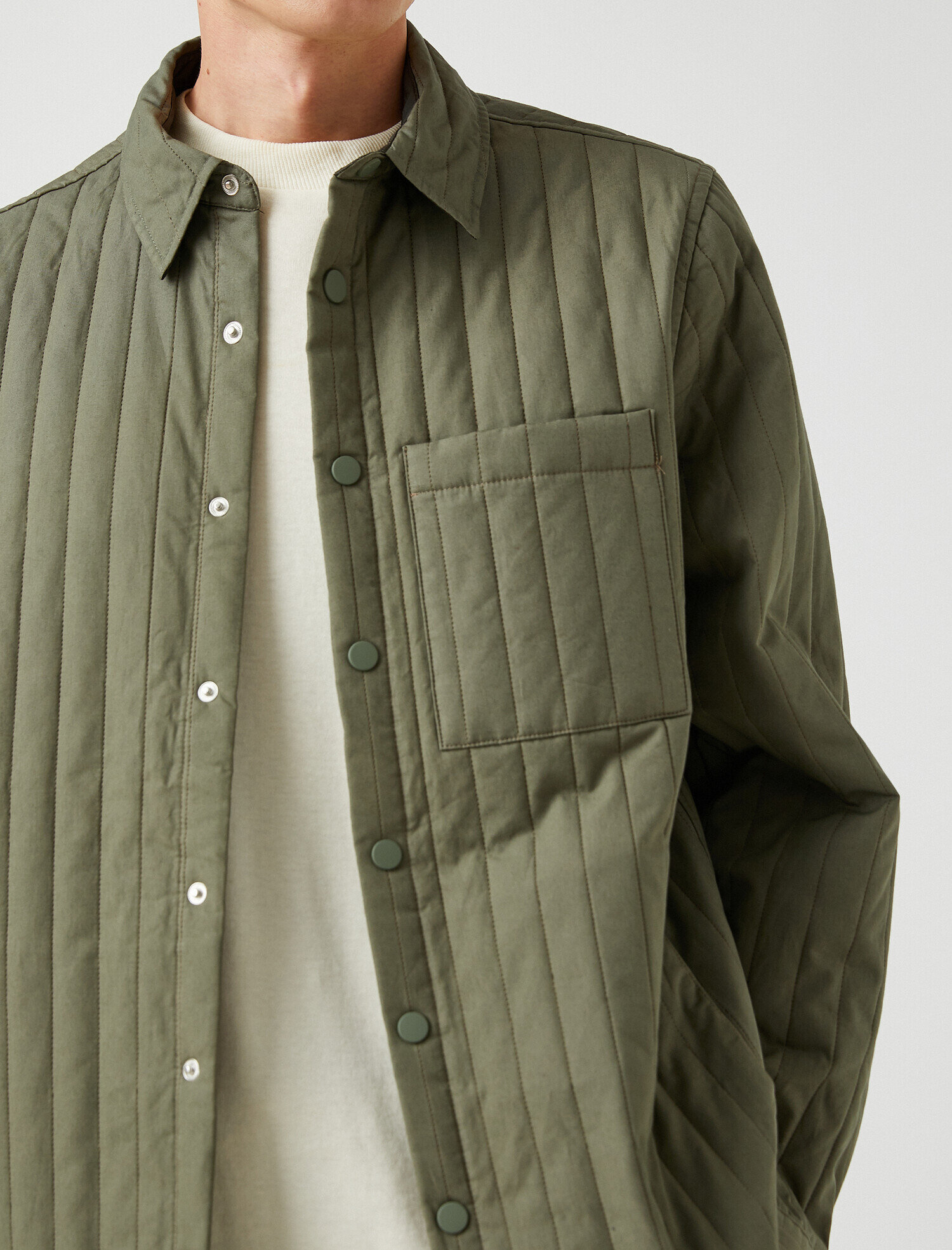   Kapitone Çıtçıtlı Mont