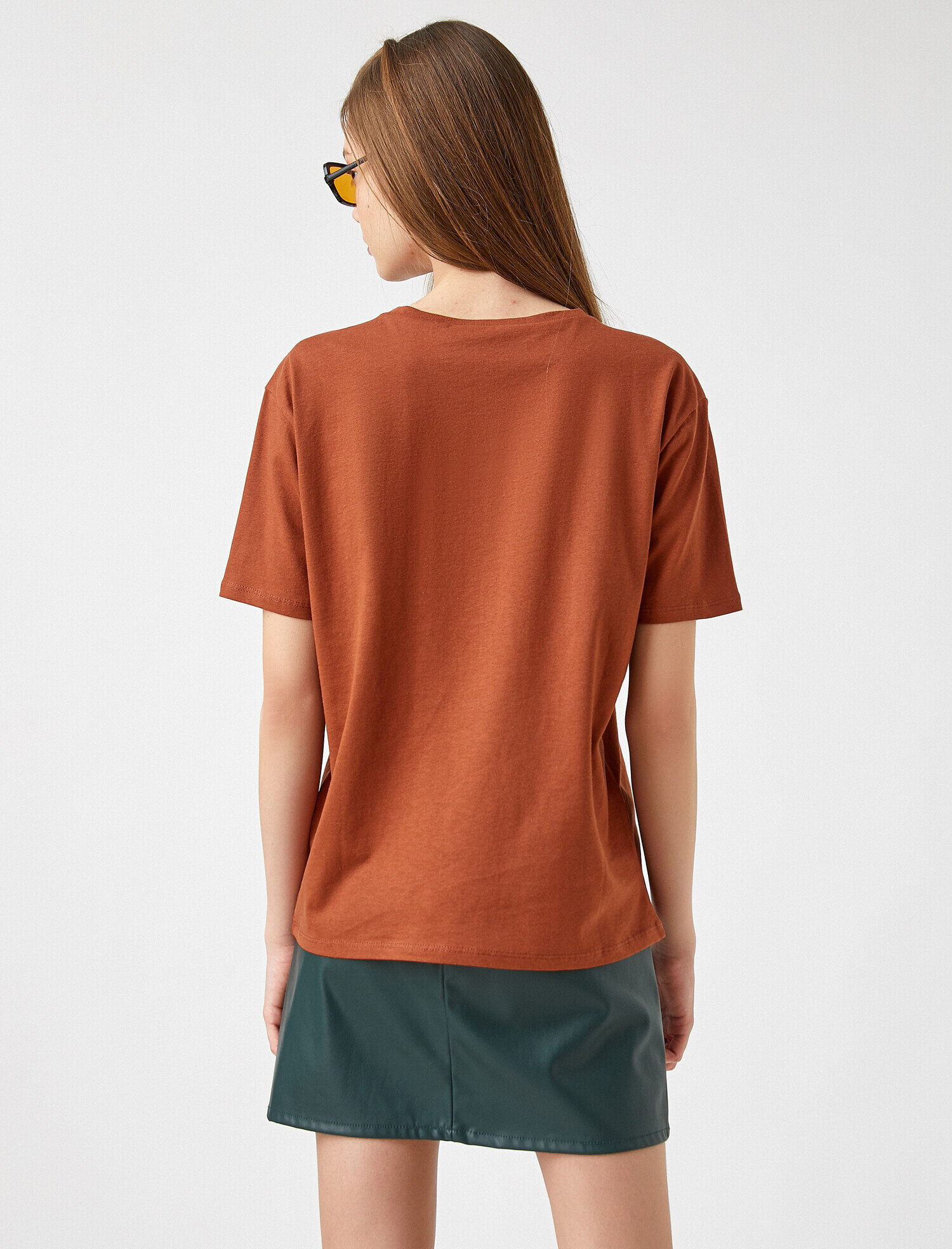   Baskılı Kısa Kollu Tişört