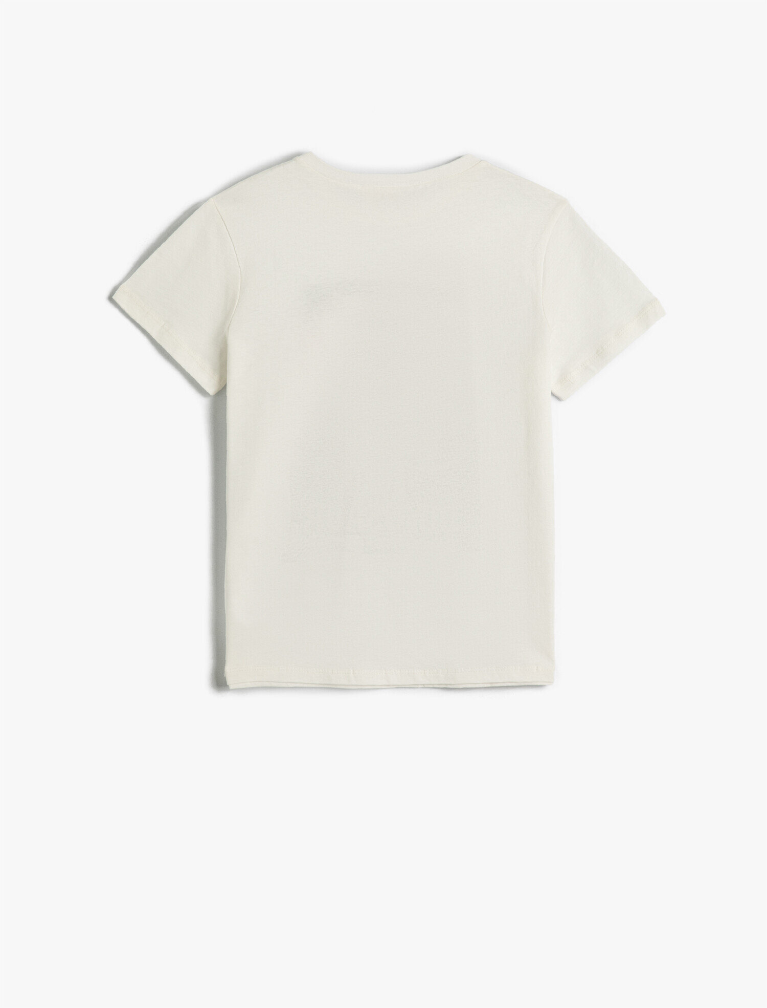  Erkek Çocuk Dinozor Baskılı Kısa Kollu Tişört Pamuklu