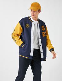 Kolej Bomber Ceket Sweatshirt