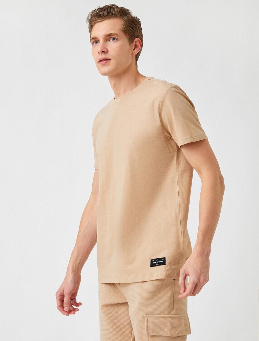   Slim Fit Basic Tişört