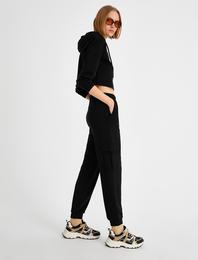 Beli Lastikli Cepli Jogger Eşofman Altı