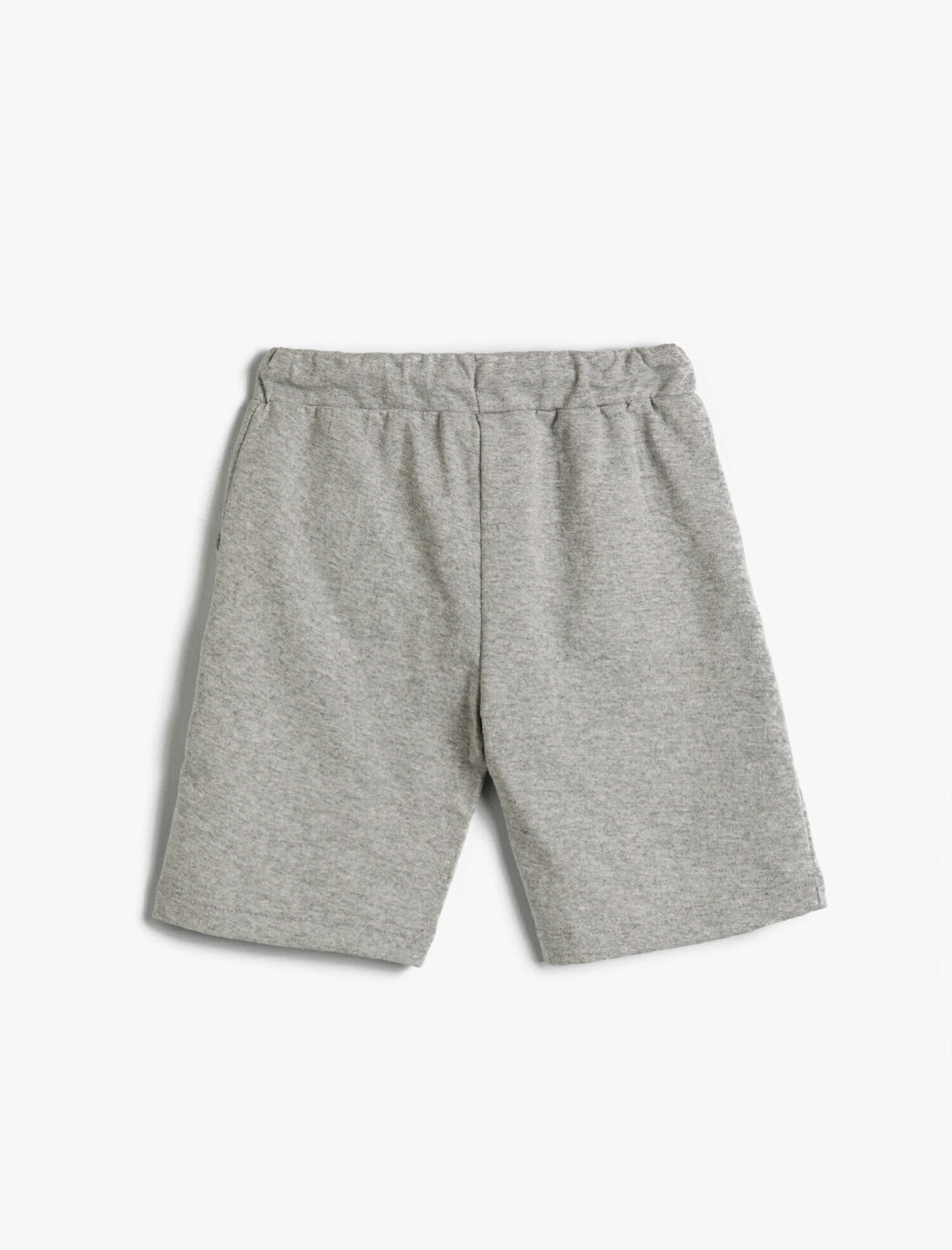  Erkek Çocuk Basic Şort Beli Bağcıklı Cepli