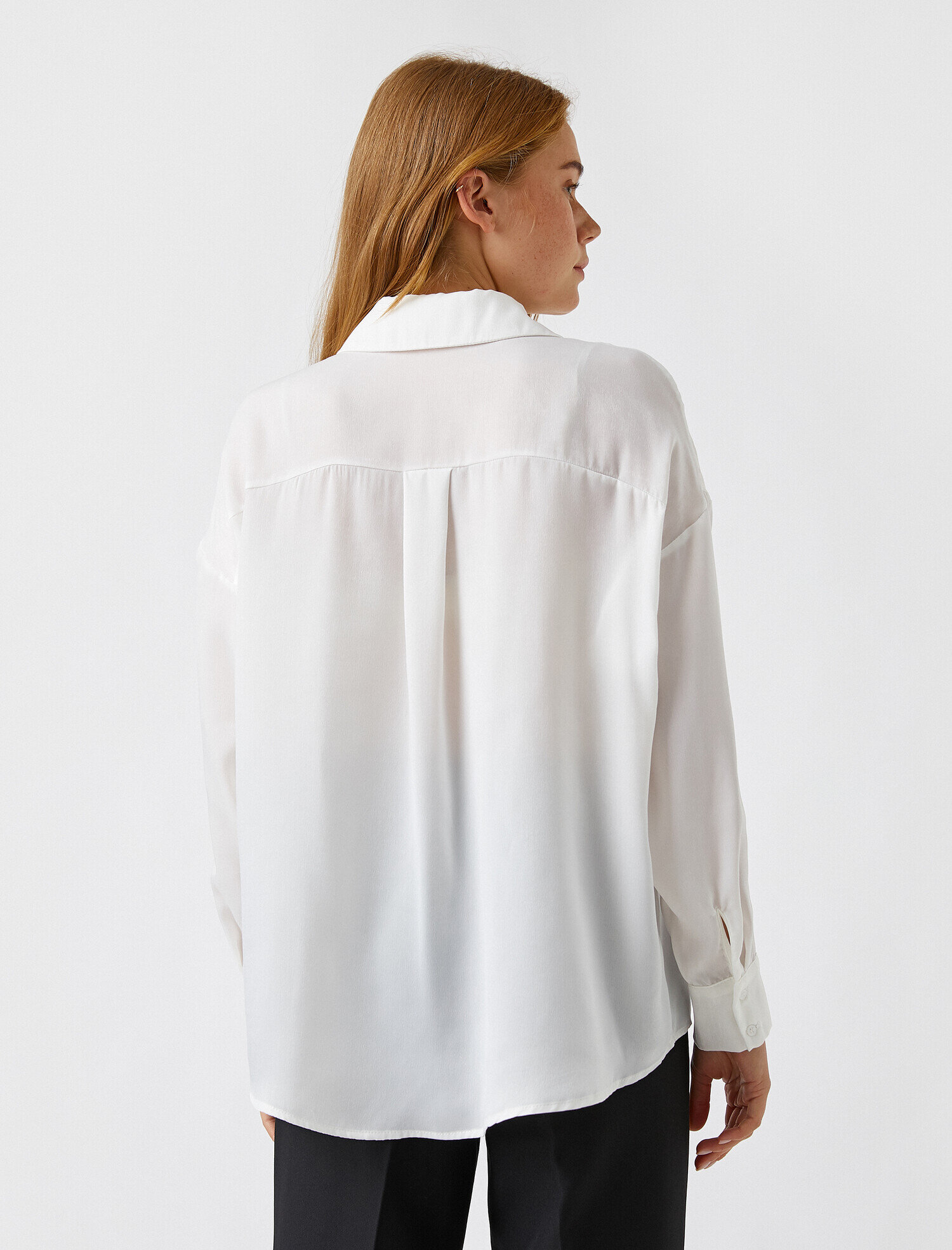   Basic Gömlek Uzun Kollu