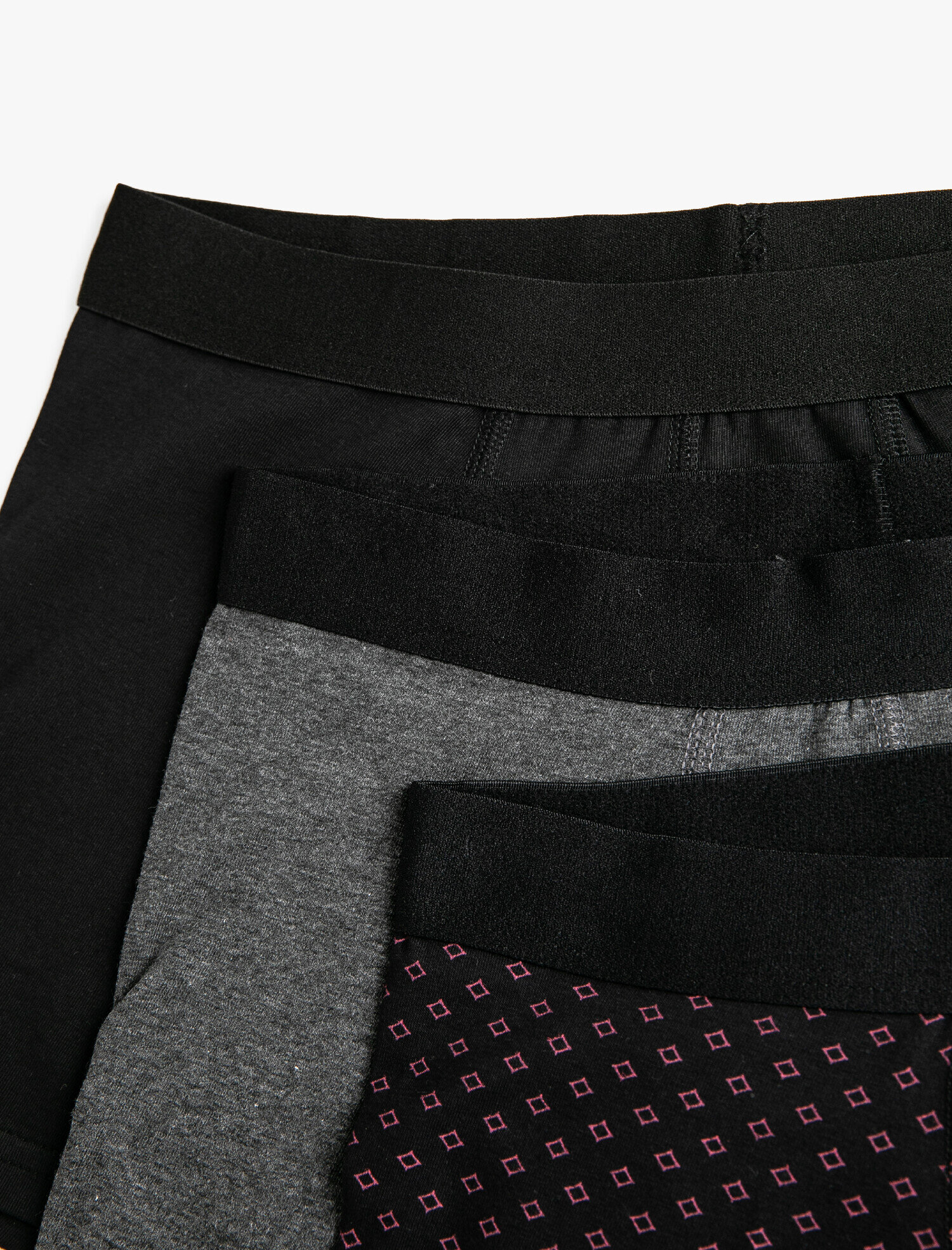   Pamuklu Basic 3'lü Boxer Seti