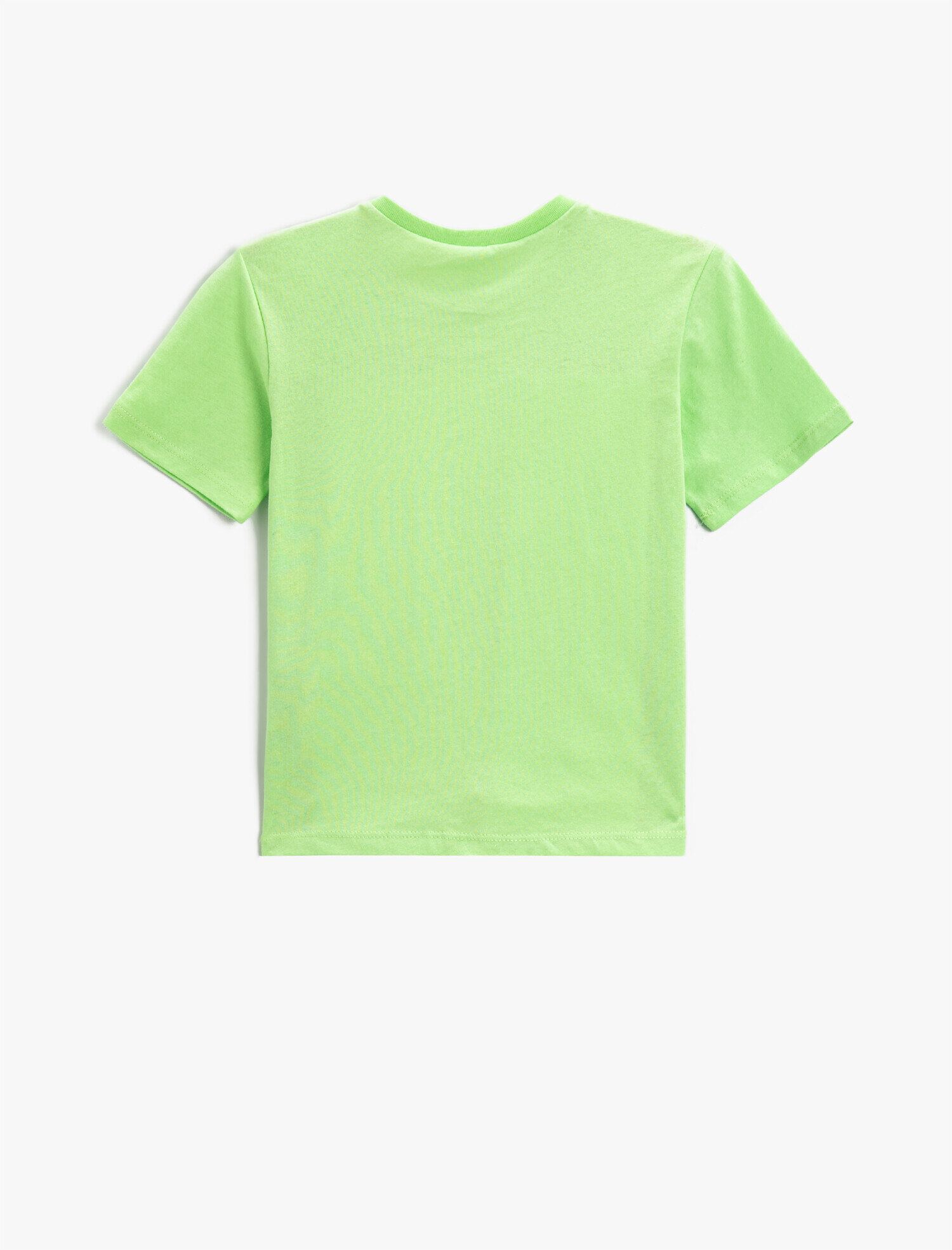  Erkek Çocuk Hayvan Baskılı Kısa Kollu Tişört Pamuklu