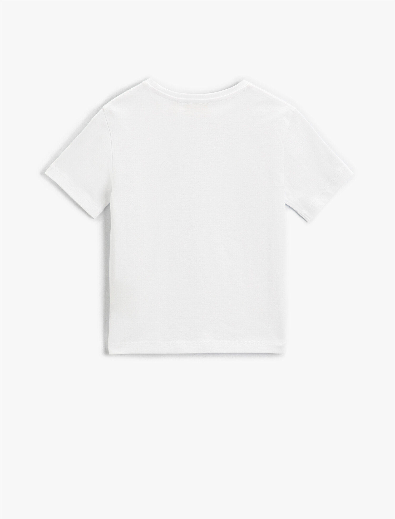  Erkek Çocuk Basic Kısa Kollu Tişört Pamuklu