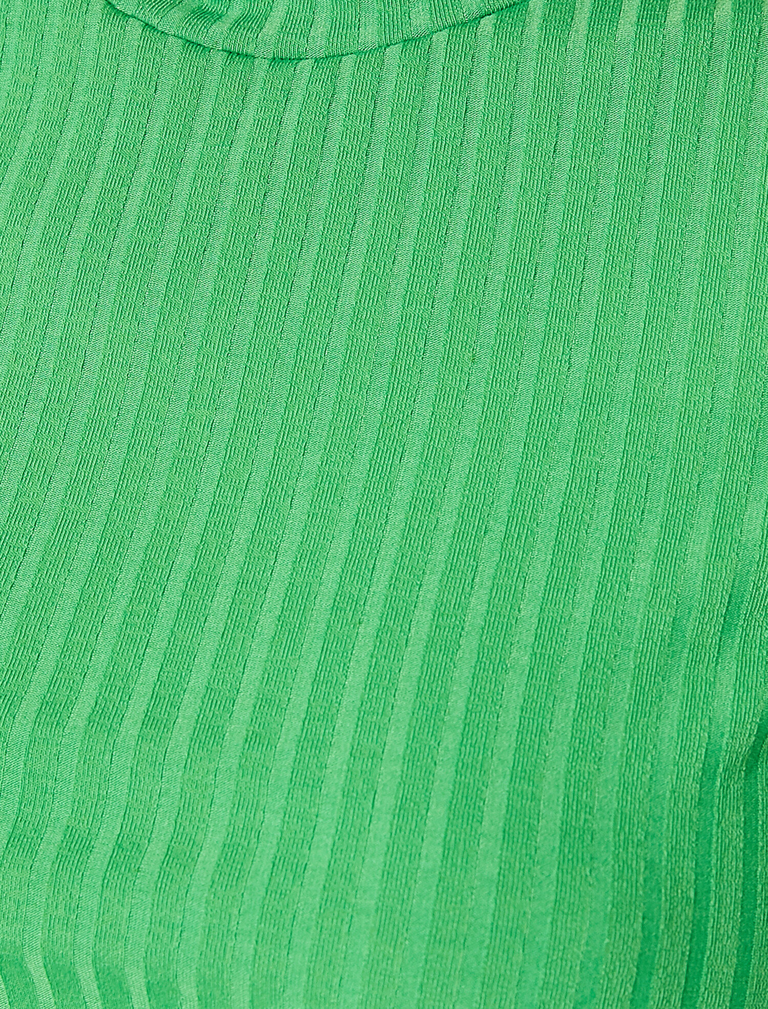   Bisiklet Yaka Kısa Kollu Crop Tişört