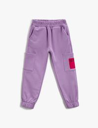 Baskılı Kargo Jogger Eşofman Altı