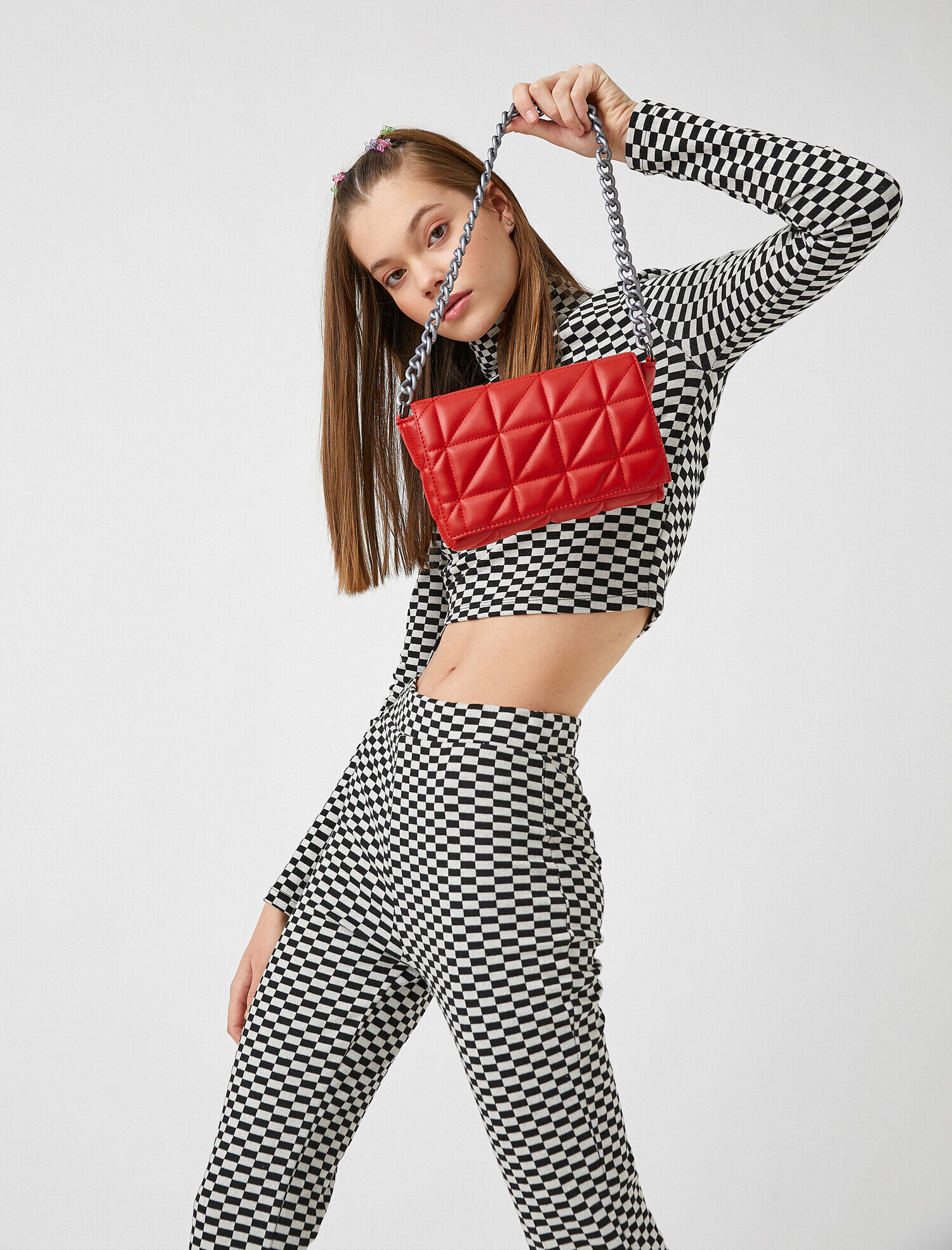  Kadın Suni Deri Omuz Çantası