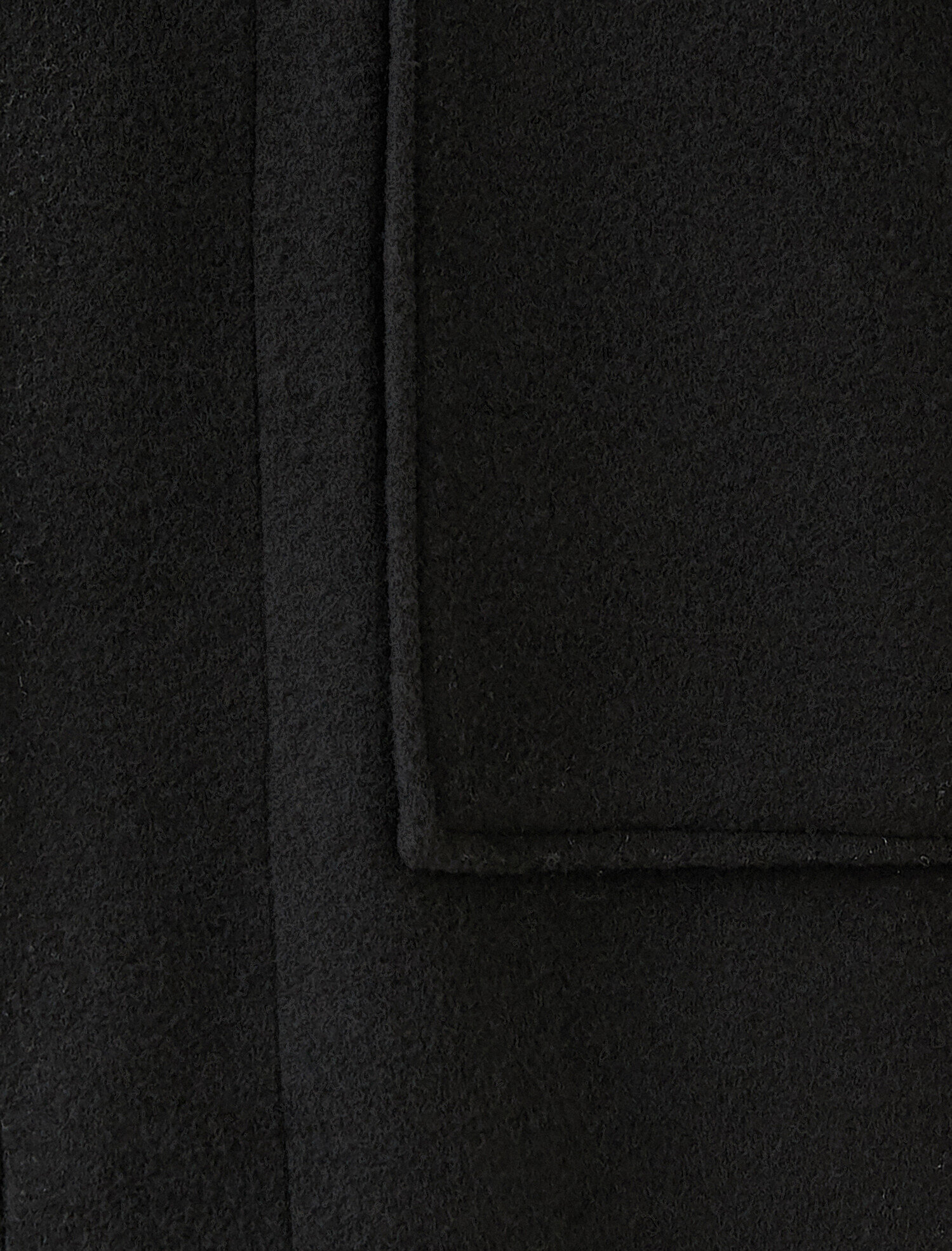 Kapüşonlu Kaşe Kaban