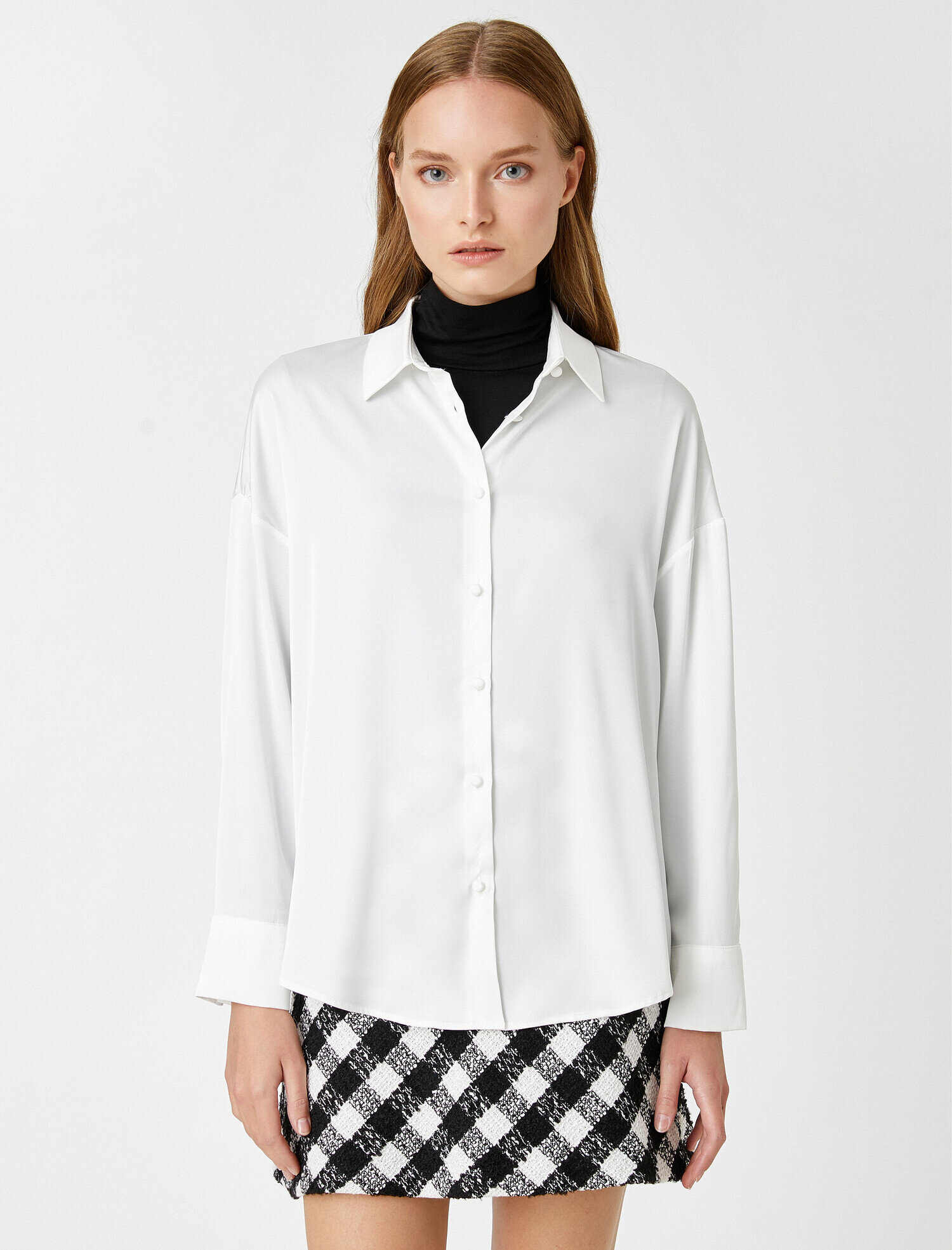 Basic Gömlek Uzun Kollu