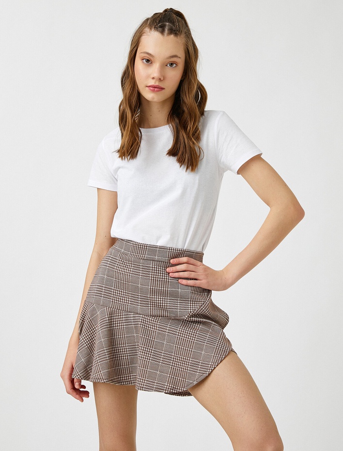  Kısa Kollu Pamuklu Tişört