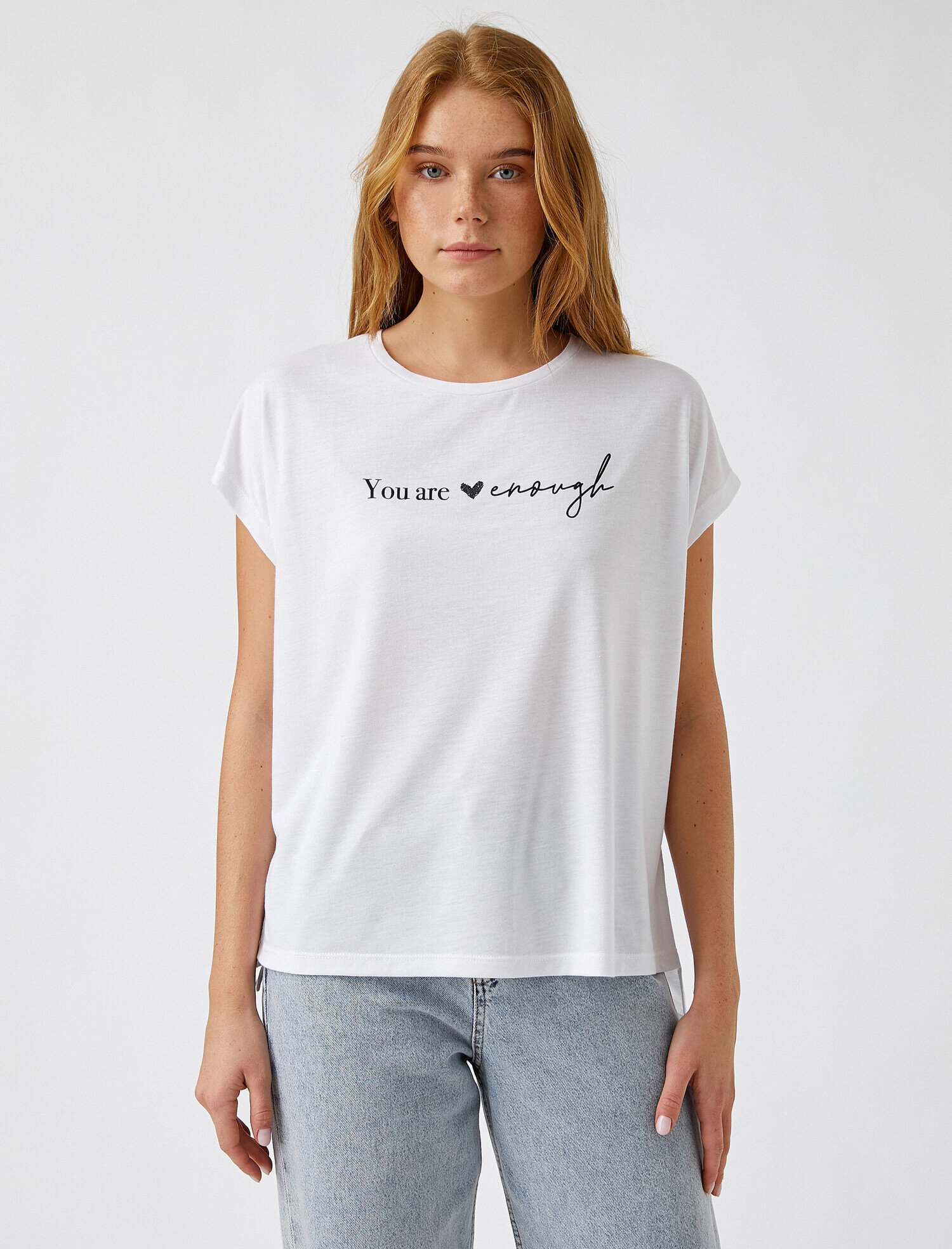   Baskılı Kısa Kollu Tişört