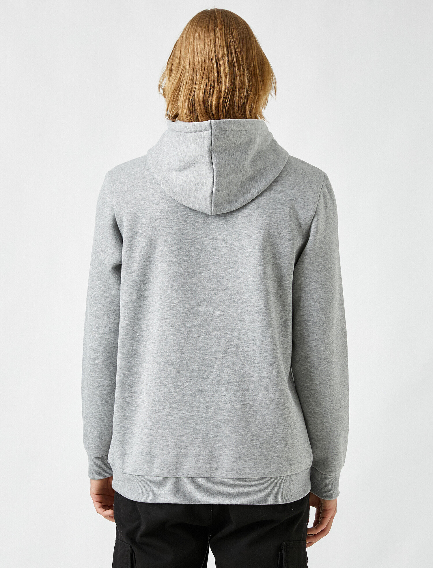   Yılbaşı Temalı Kapüşonlu Sweatshirt