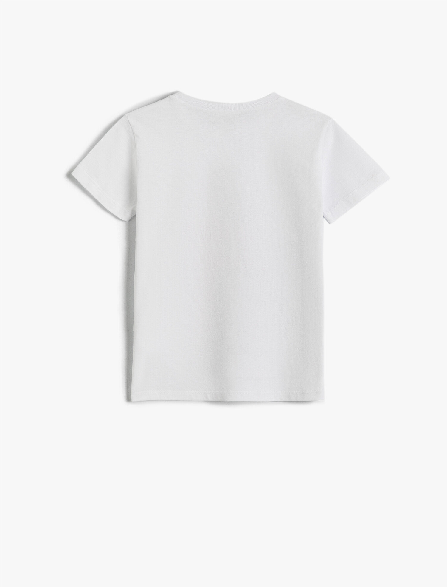  Erkek Çocuk Futbol Baskılı Kısa Kollu Tişört Pamuklu