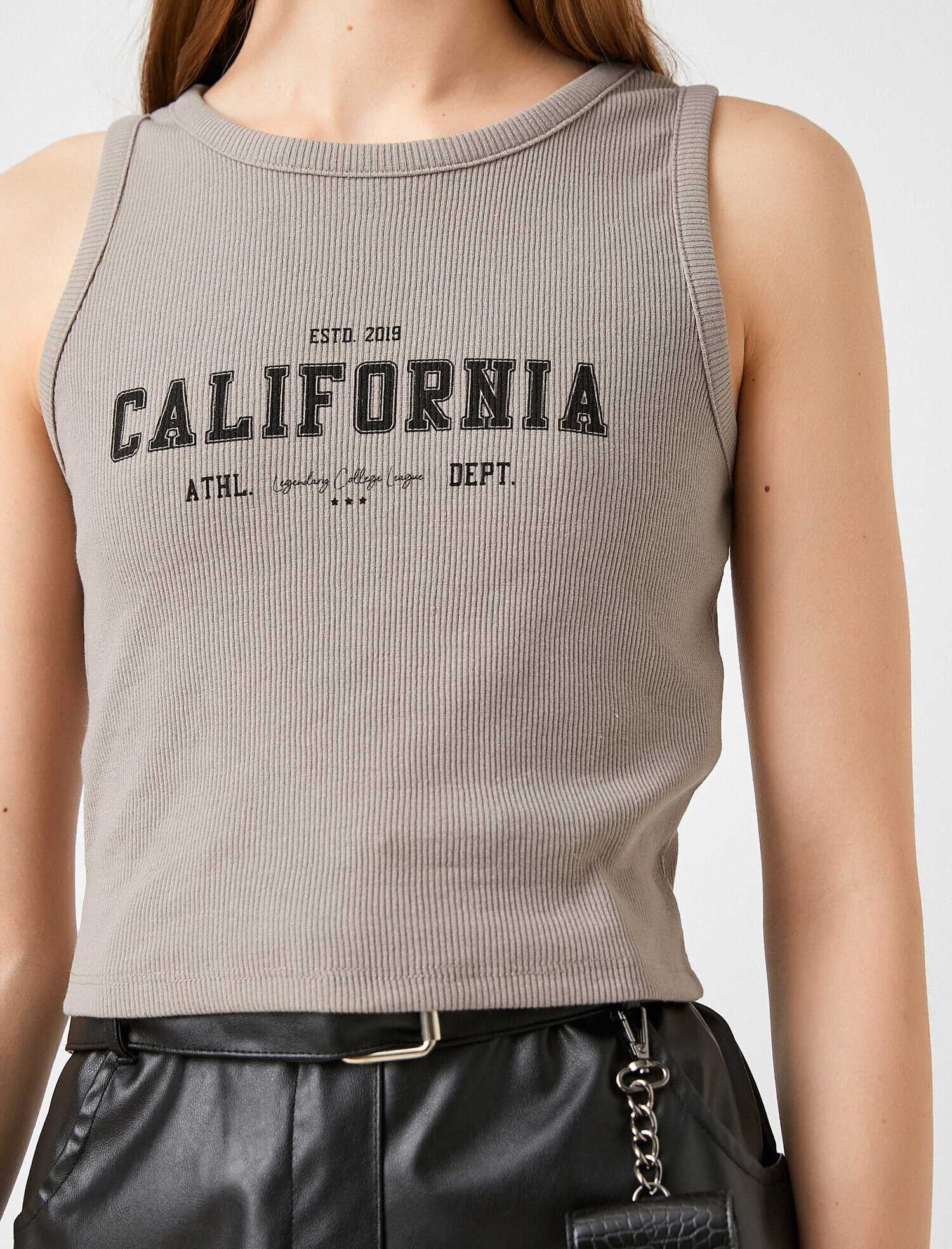   Askılı Baskılı Atlet